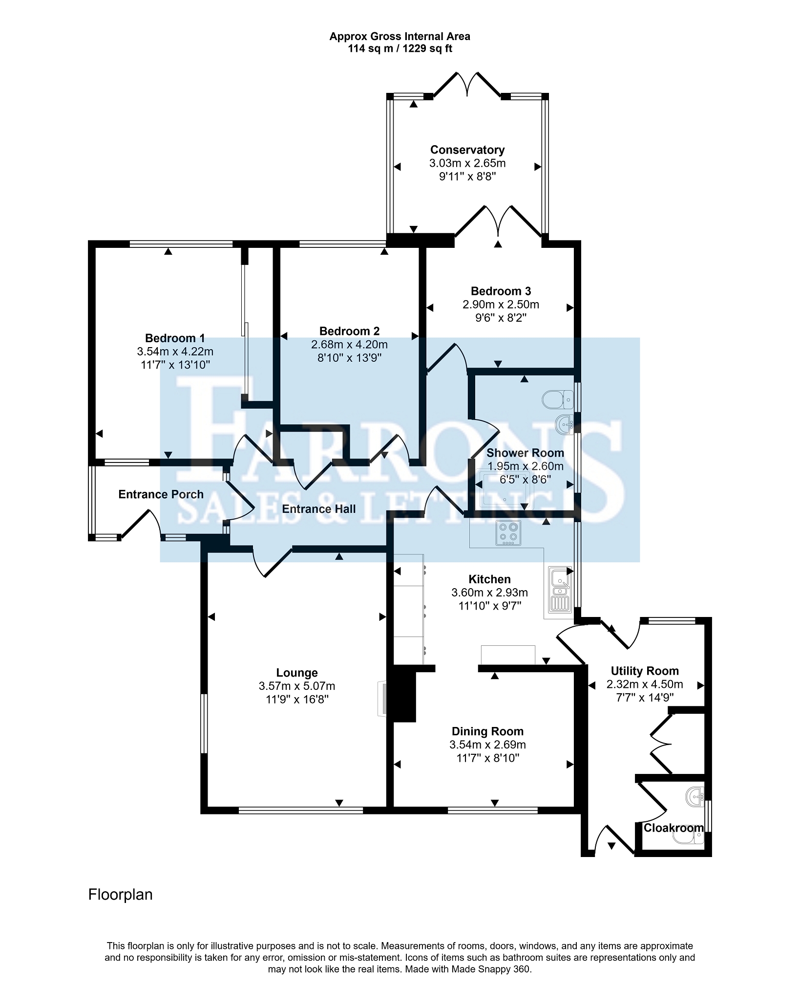 5, Apple Tree Drive, Winscombe floorplan
