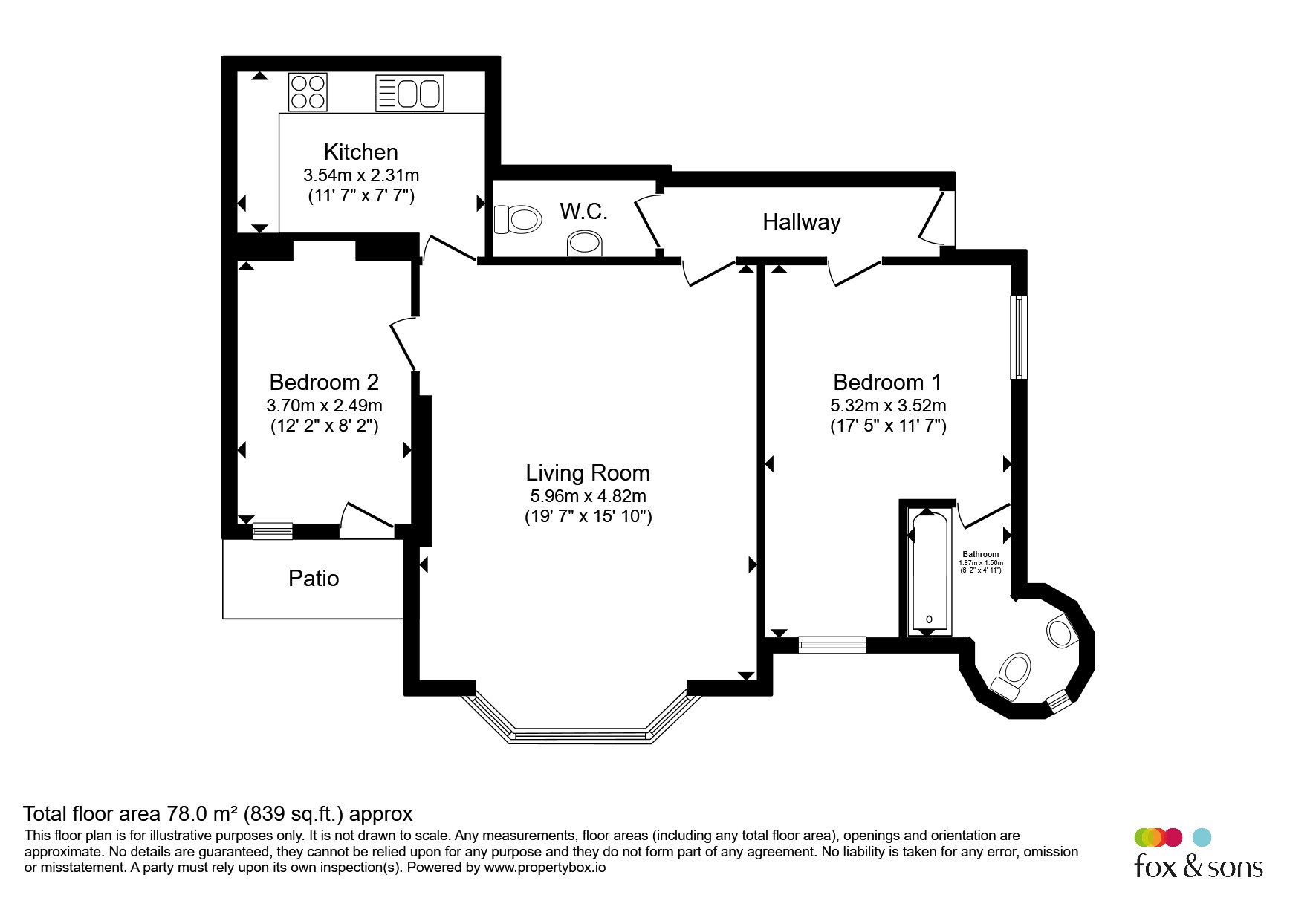 Lower Ground Floor, 4, Highlands Gardens, St. Leonards-On-Sea floorplan