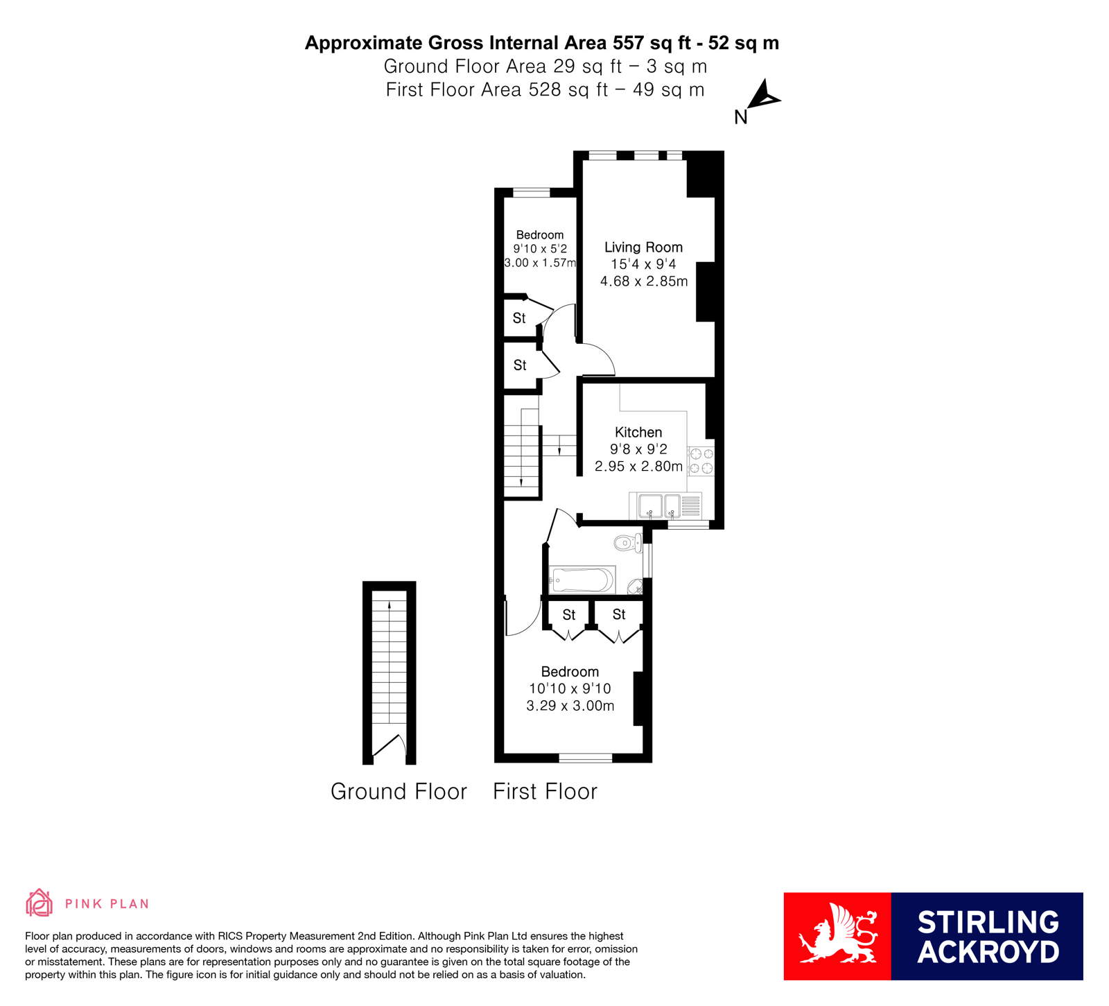Flat 2, 34, Sangley Road, London floorplan