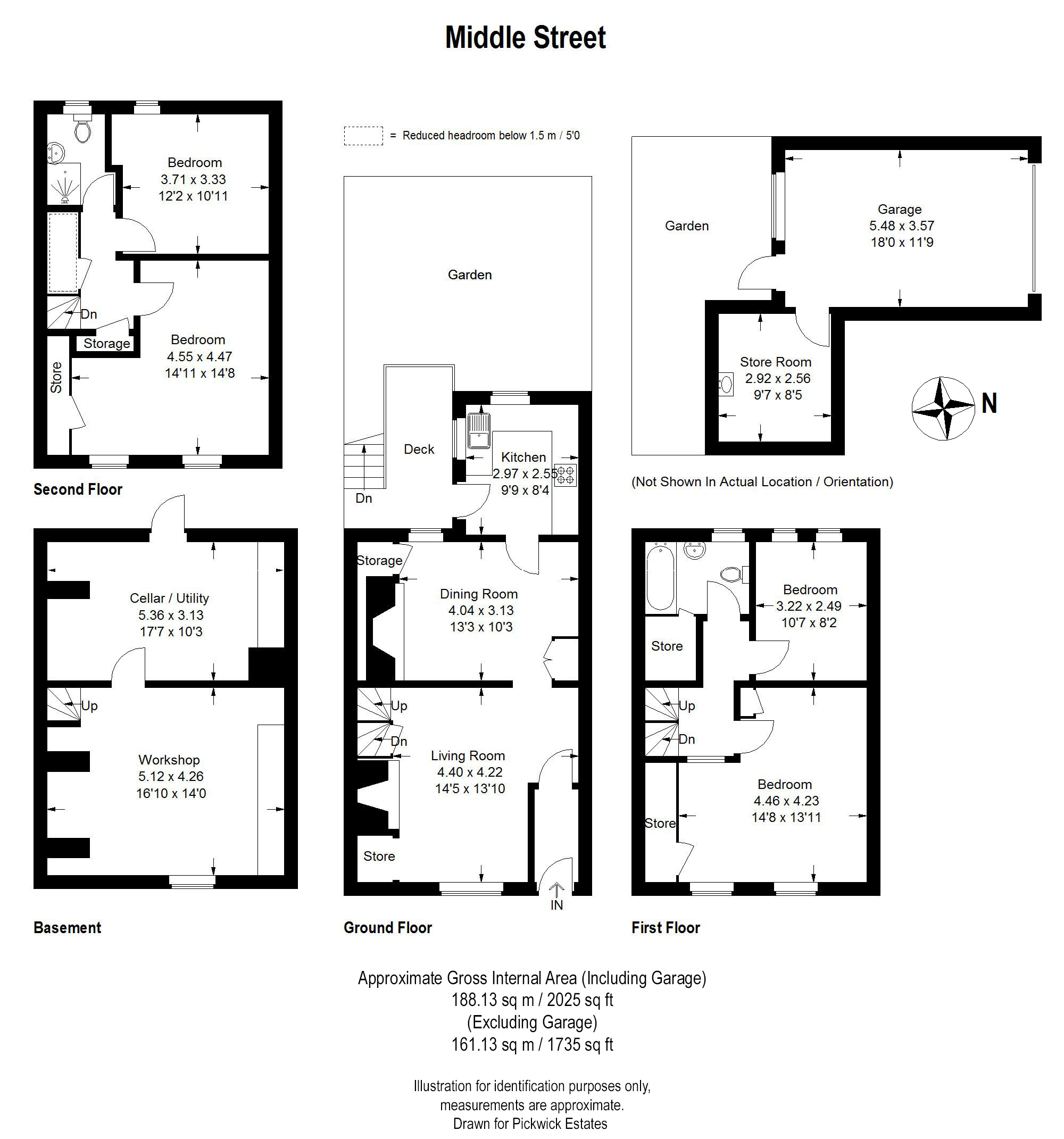 117, Middle Street, Deal floorplan