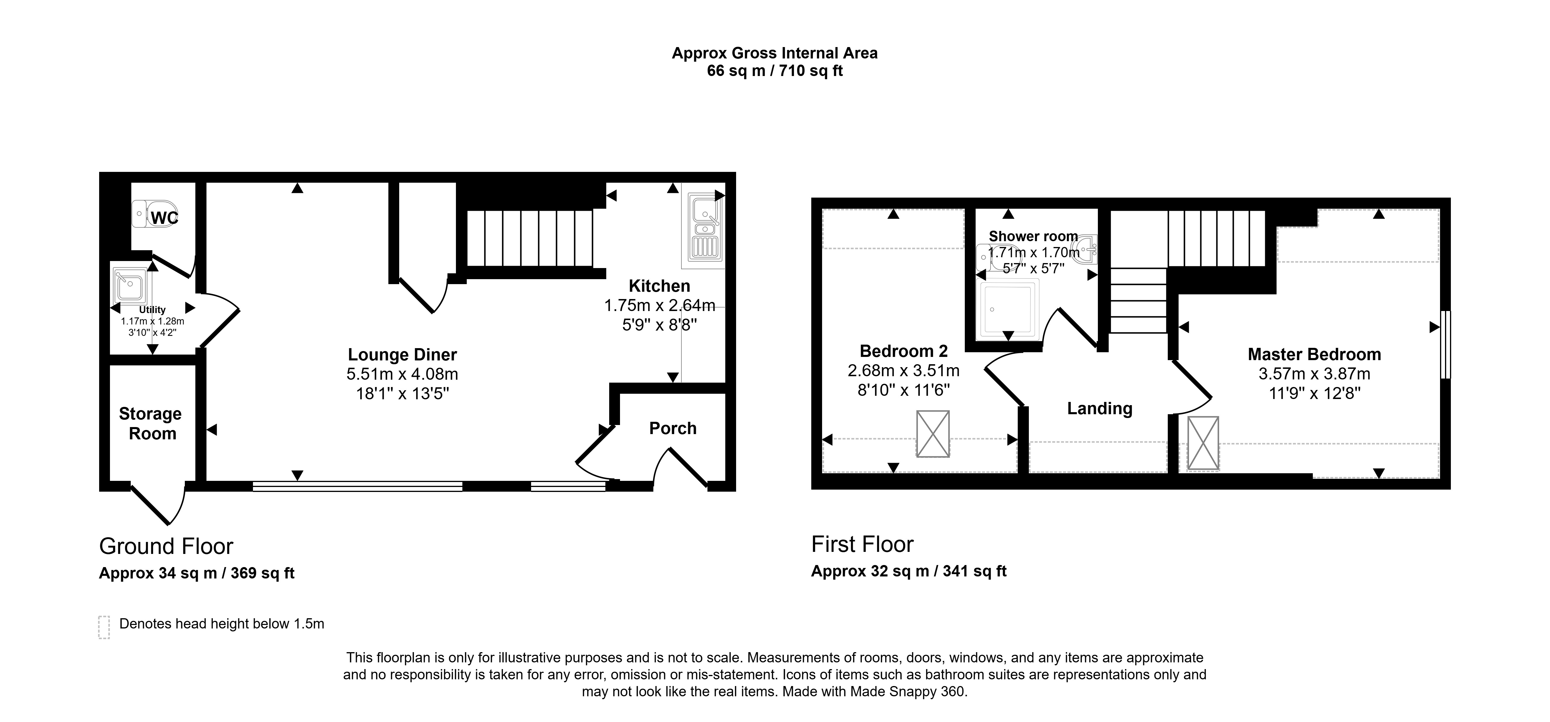 Front Street, Blaydon-on-Tyne floorplan