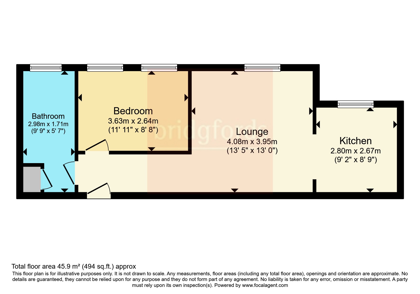 Apartment 16, Bennett,, Woodlands Village, West Yorkshire floorplan