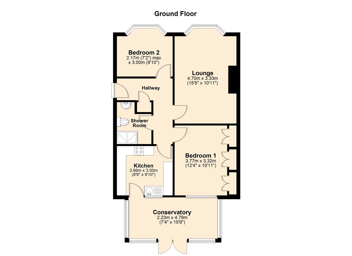 2, Rowton Drive, Skirlaugh floorplan