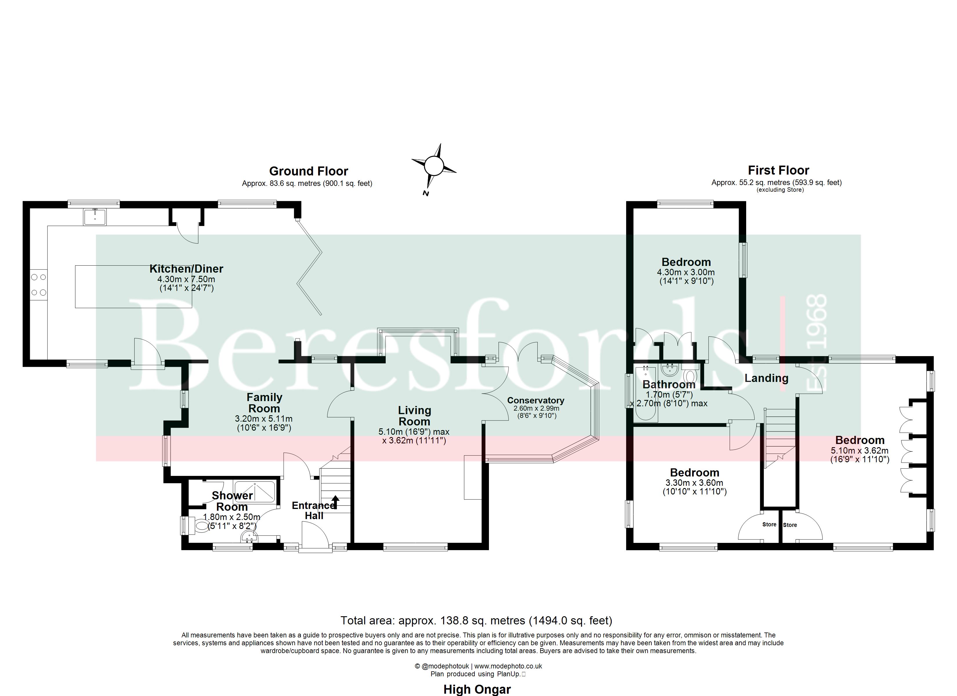 Rose Cottage,, King Street, Ongar floorplan