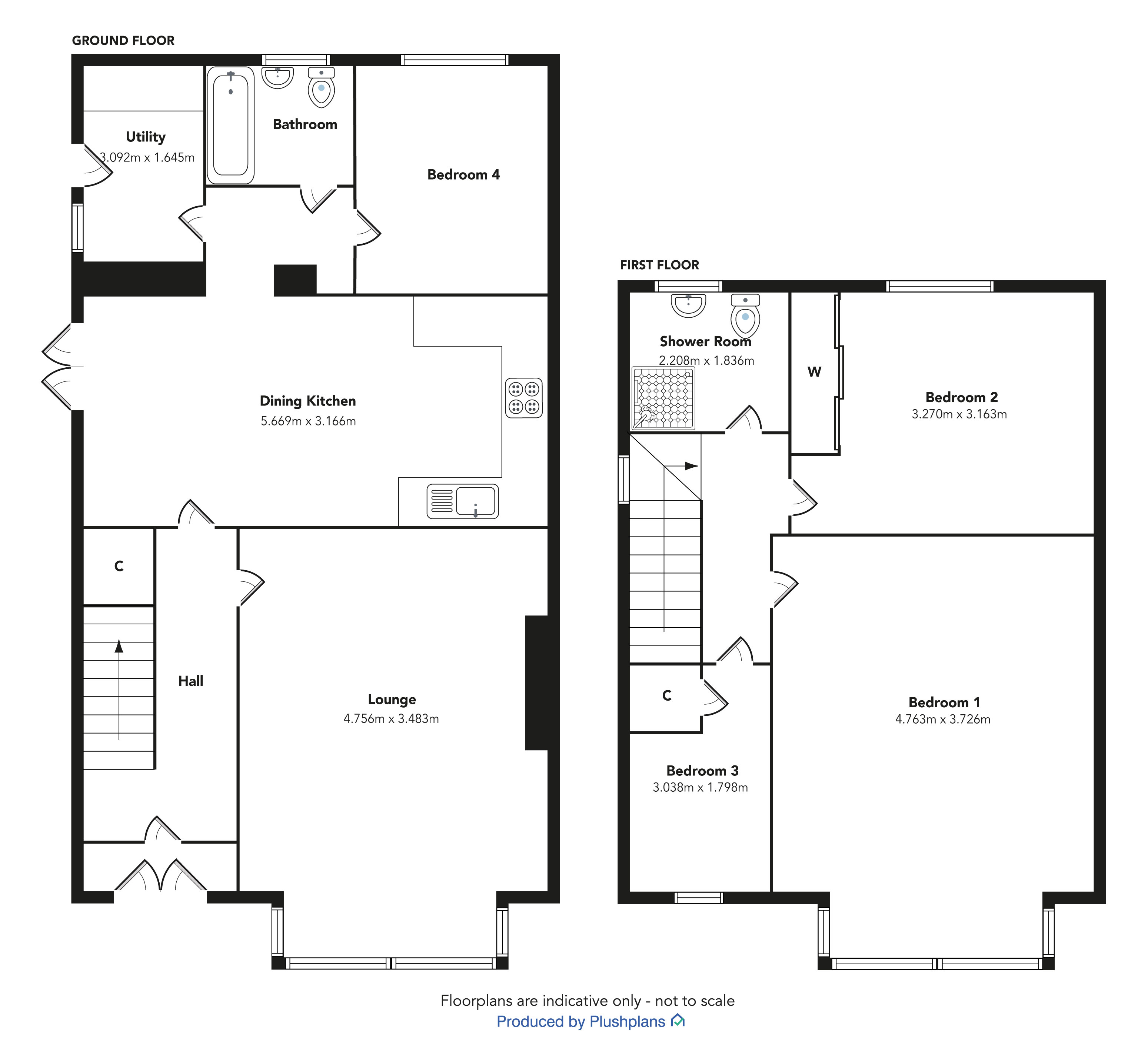 29, Wright Street, Renfrew floorplan