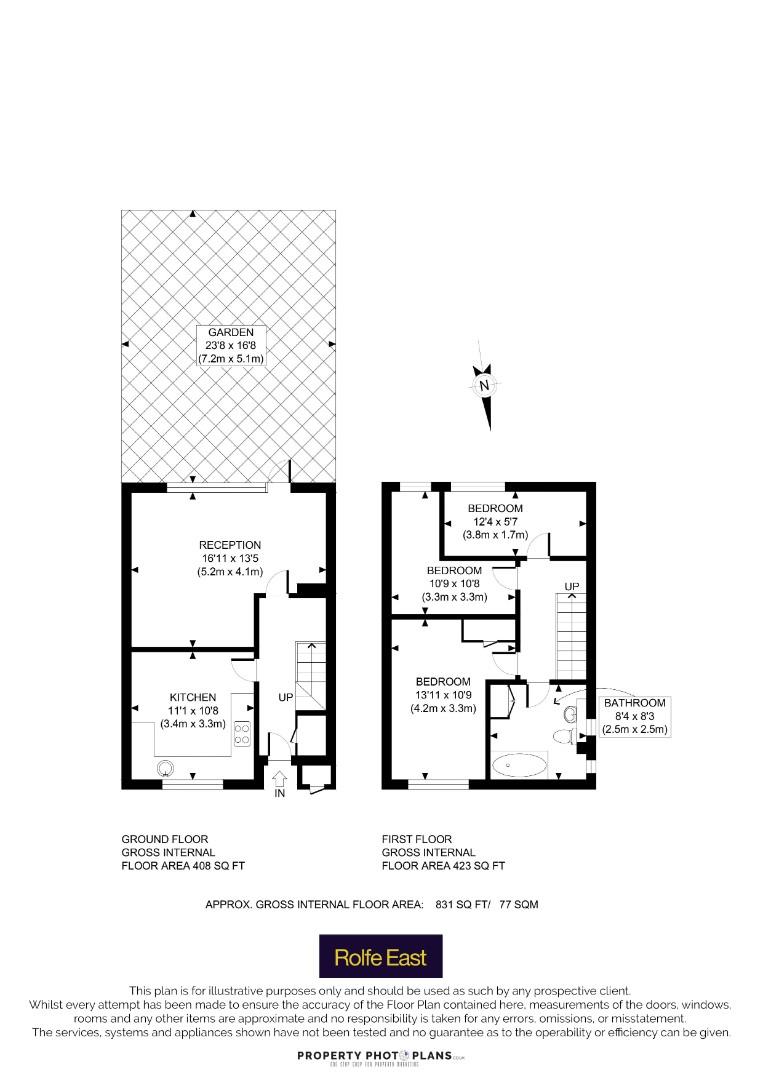 90, Union Road, Northolt floorplan