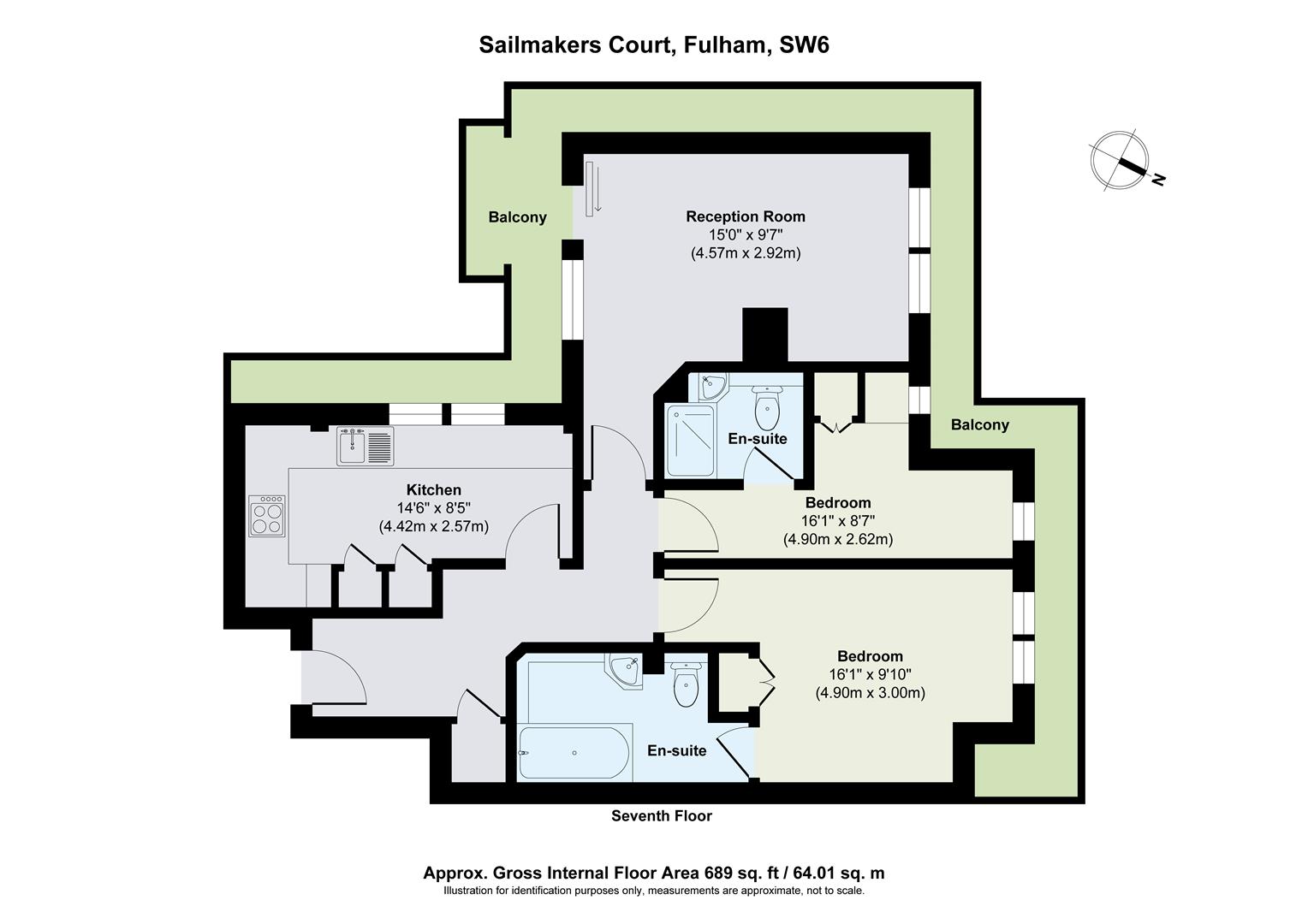 William Morris Way, Fulham floorplan