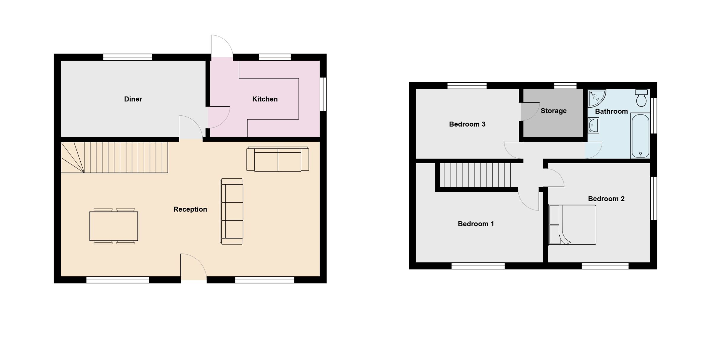 34 Tymeinwr Avenue, Bridgend floorplan