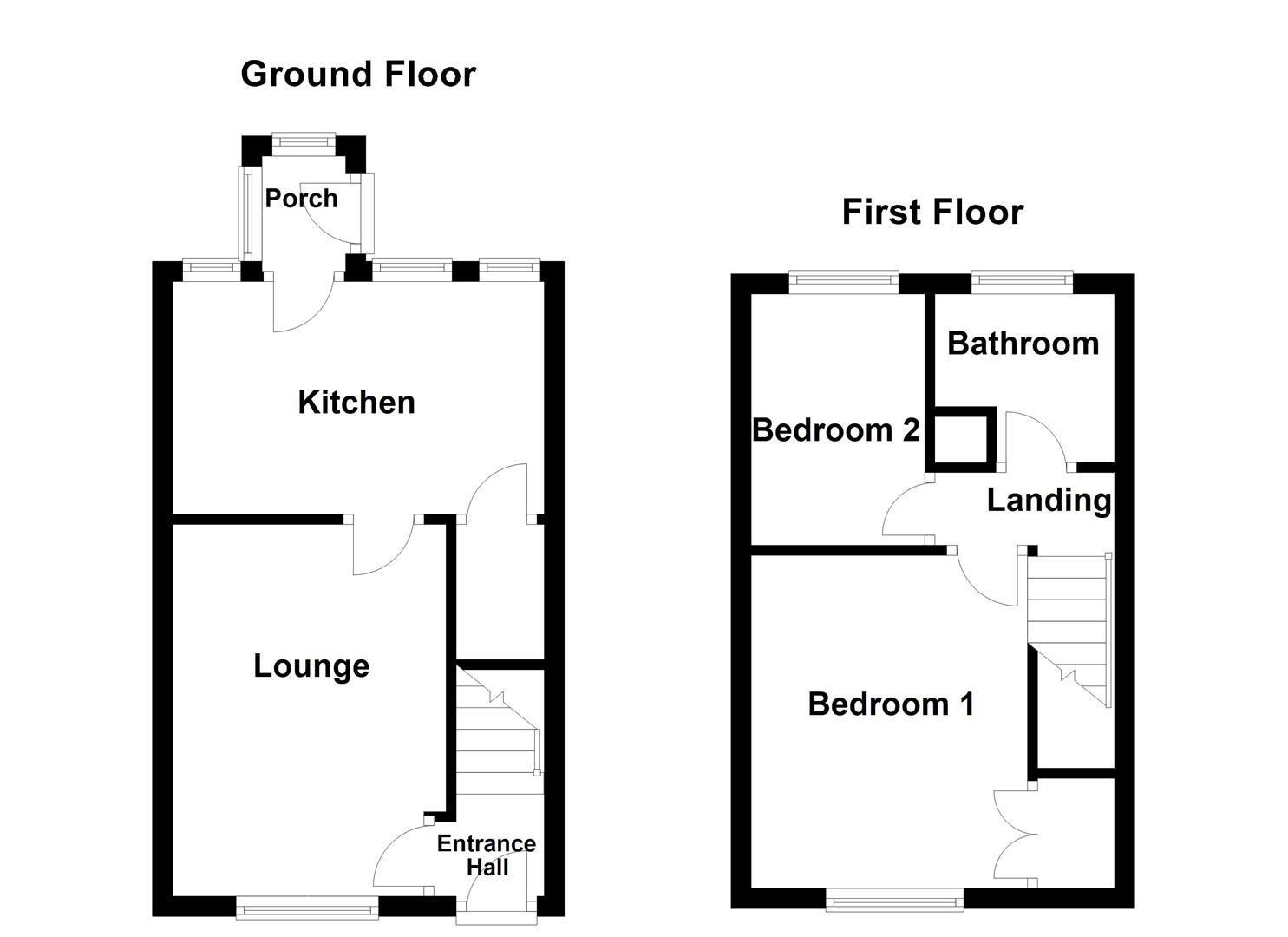 59, Gervase Road, Horbury floorplan
