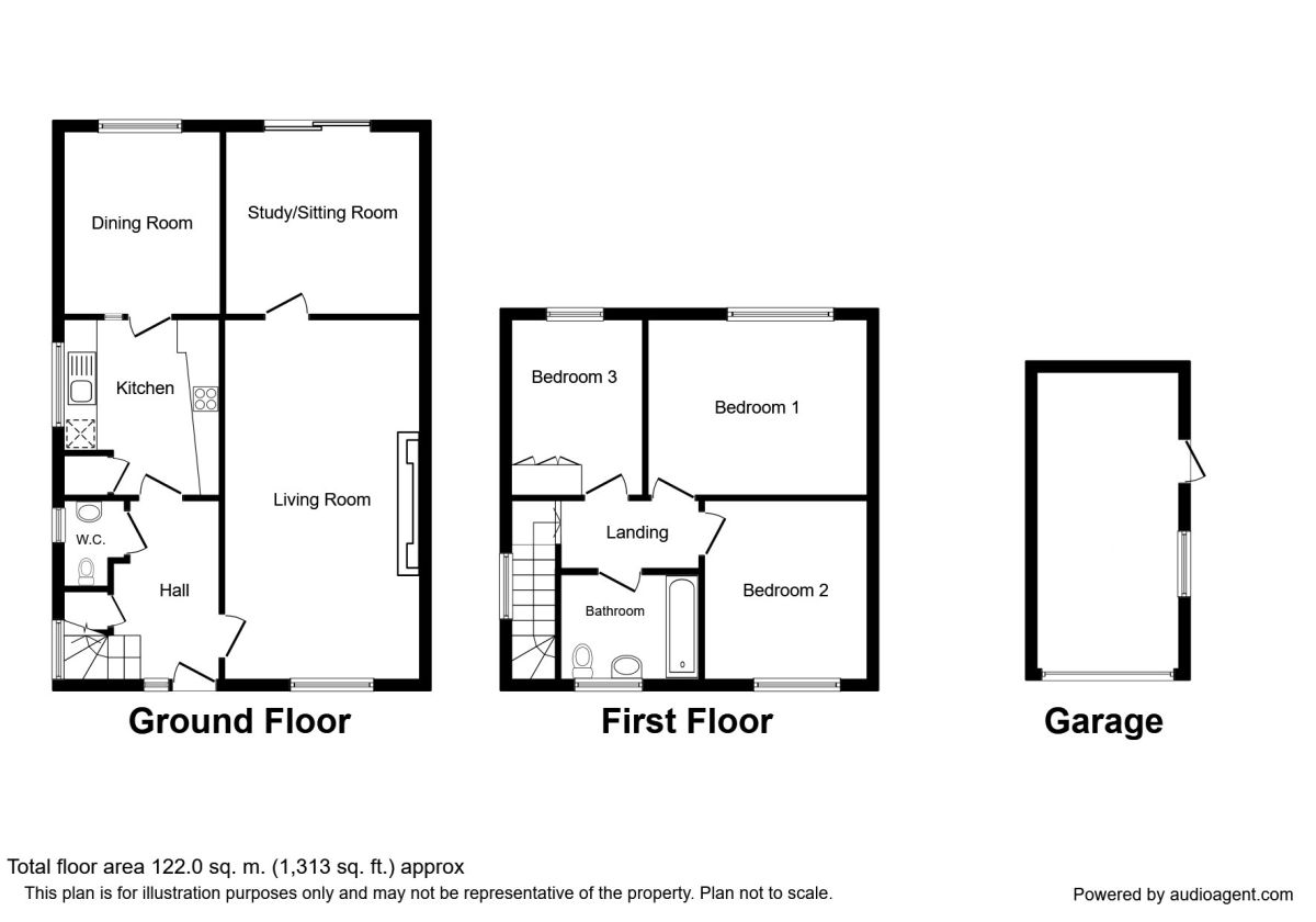 3 Bedrooms Detached house for sale in Bowness Court, Congleton CW12