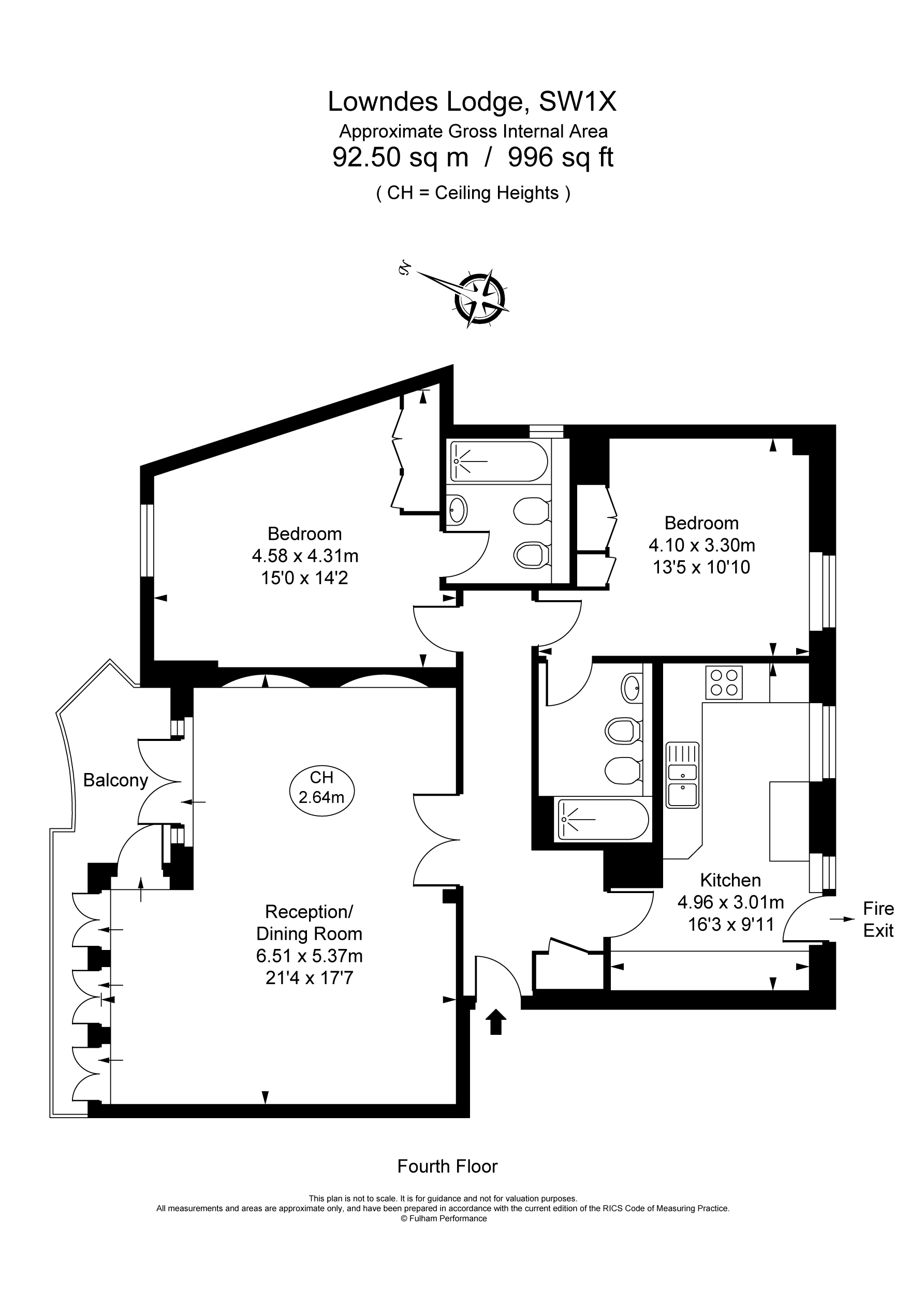 Cadogan Place, London SW1X, 2 bedroom flat for sale 62582895