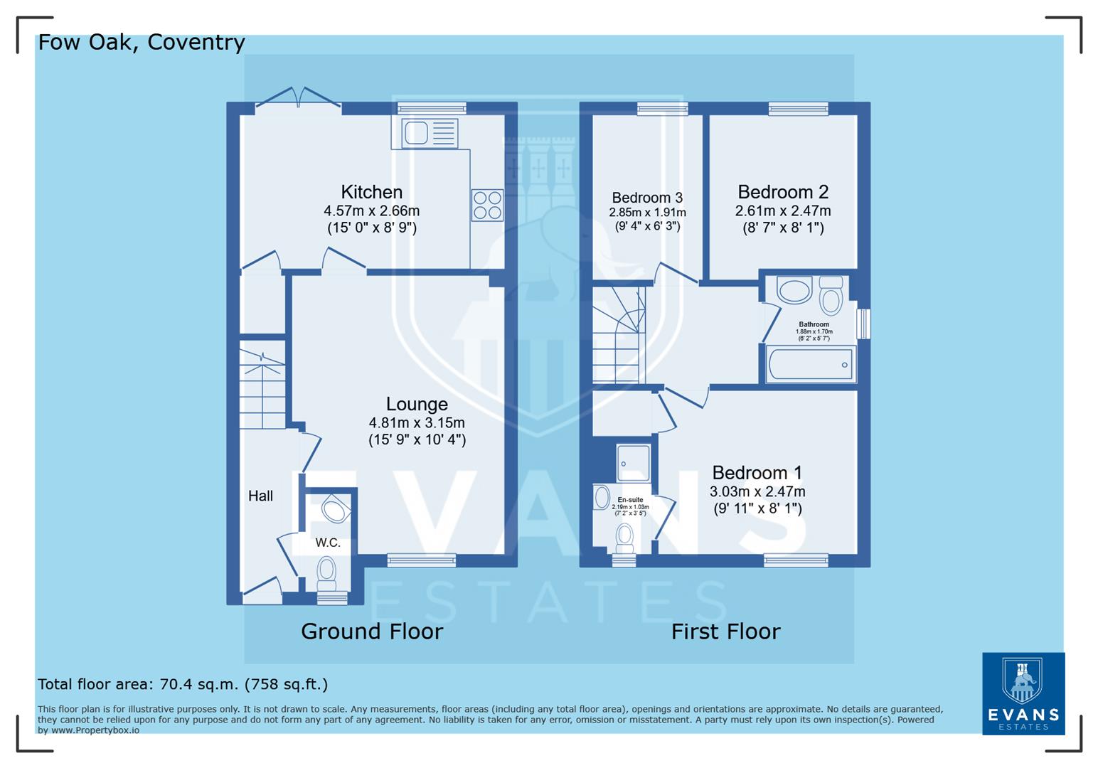 41, Fow Oak, Coventry floorplan