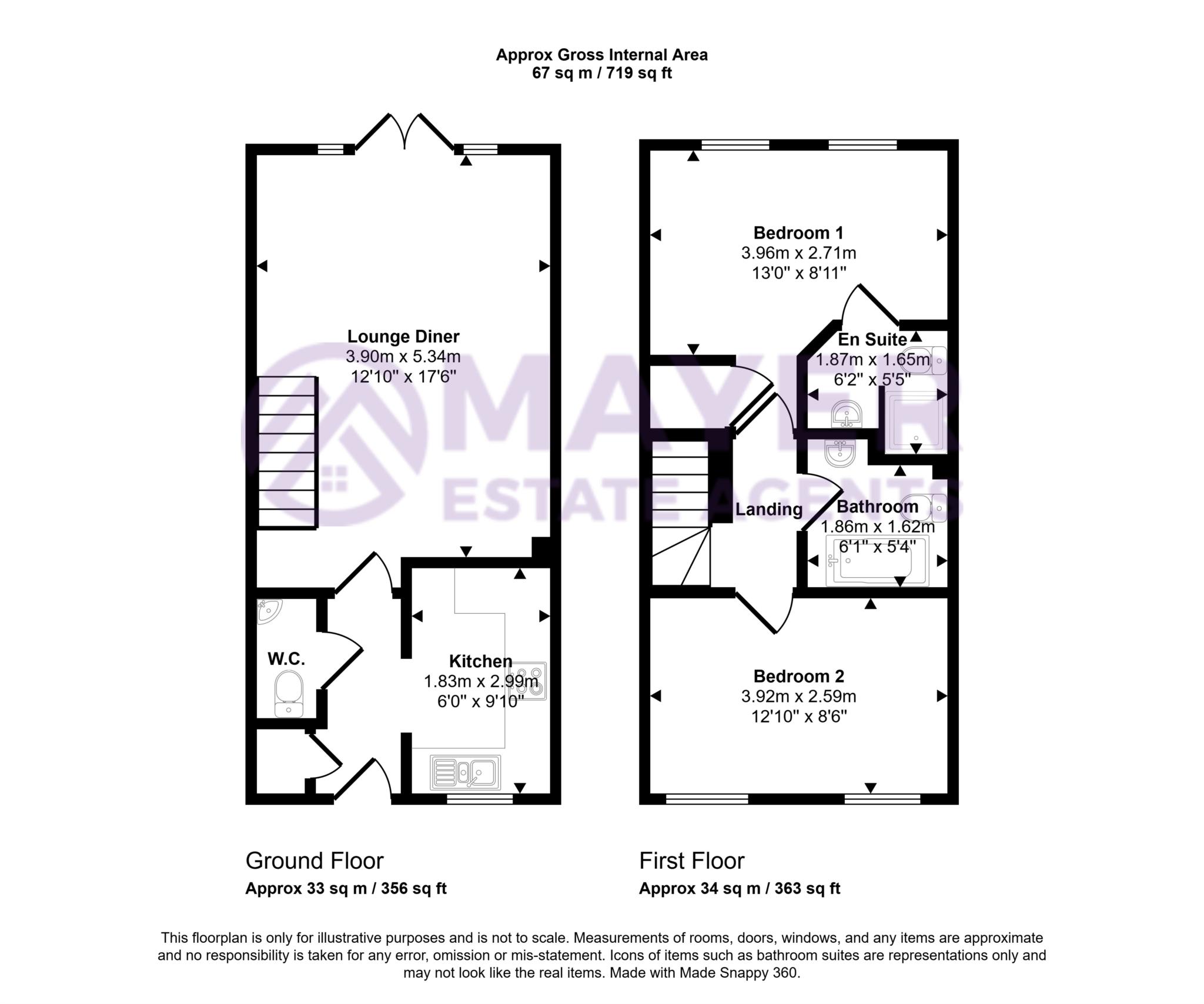 98, Efford Road, Plymouth floorplan