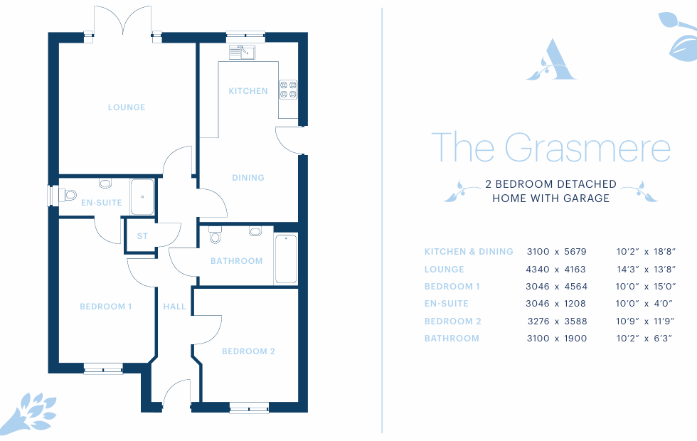Brookdale, Preston Road, Grimsargh floorplan