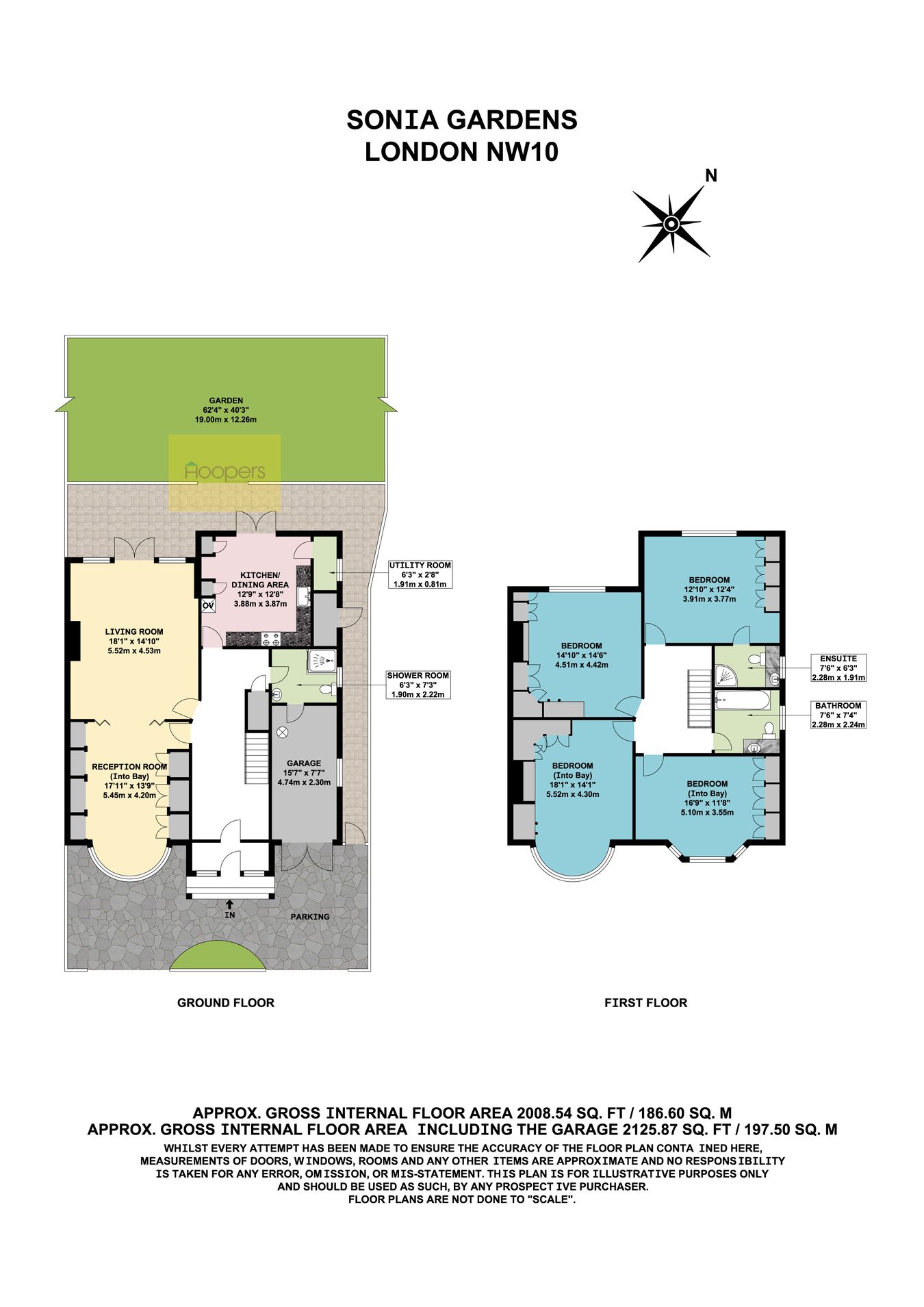 12, Sonia Gardens, London floorplan
