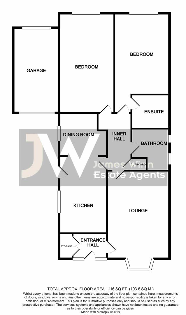 2 Bedrooms Detached bungalow for sale in St. Marys Walk, Thirsk YO7