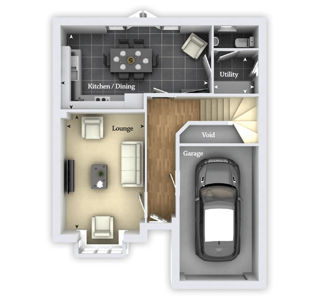 "The Hemsby" at Pepper Lane, Standish, Wigan WN6, 4 bedroom detached