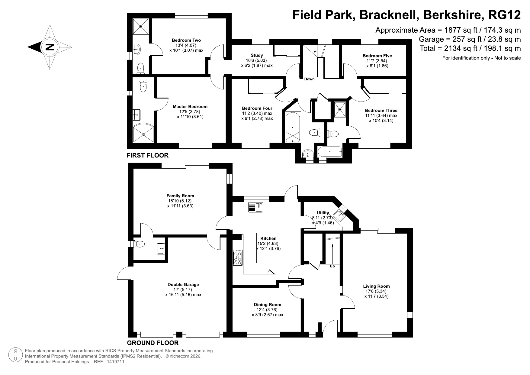 28, Field Park, Bracknell floorplan