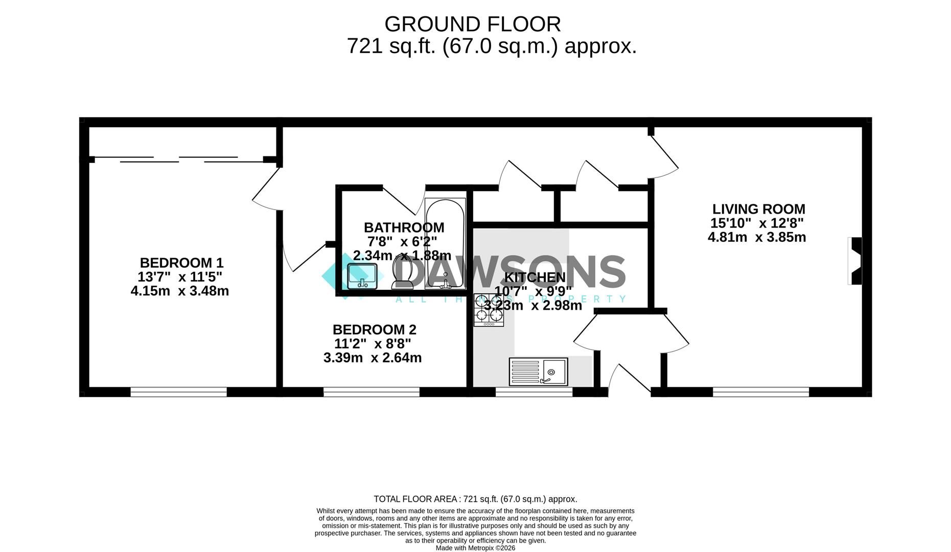 57, Long Oaks Court, Swansea floorplan