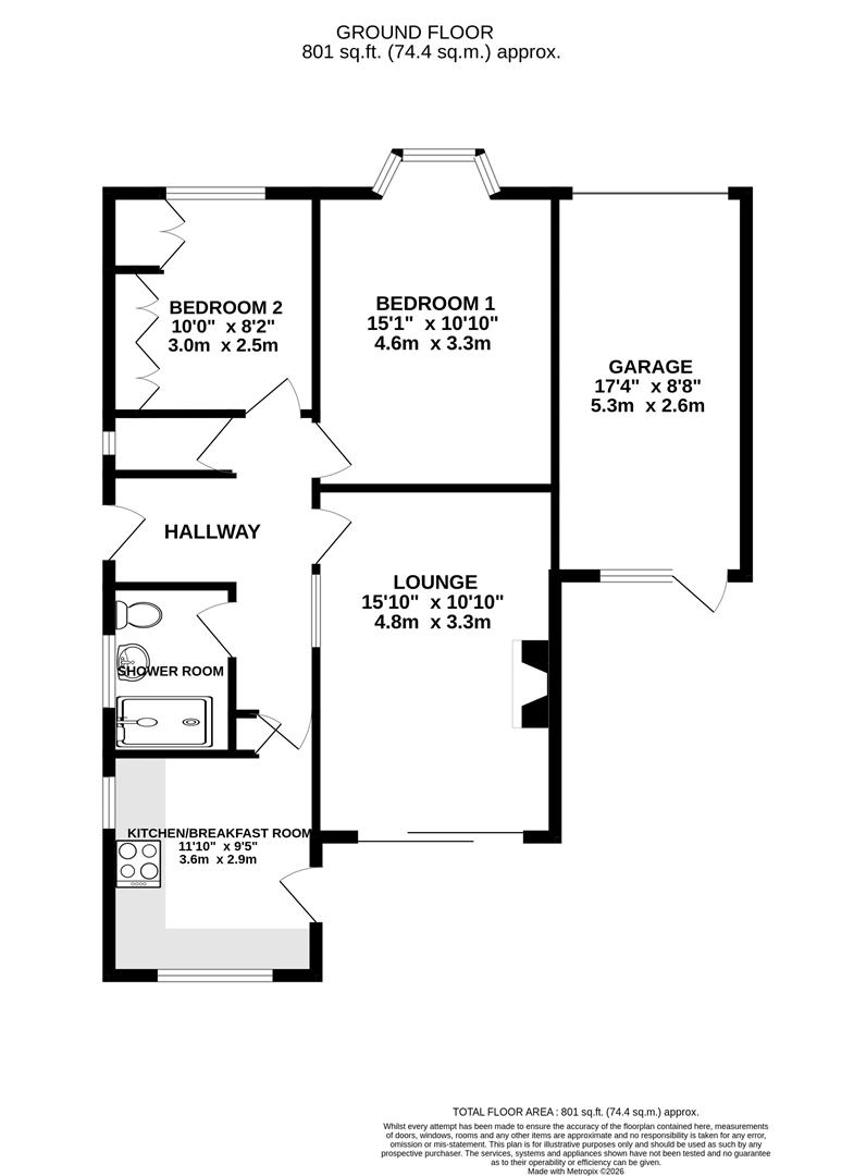 4, Springfield Crescent, Weymouth floorplan
