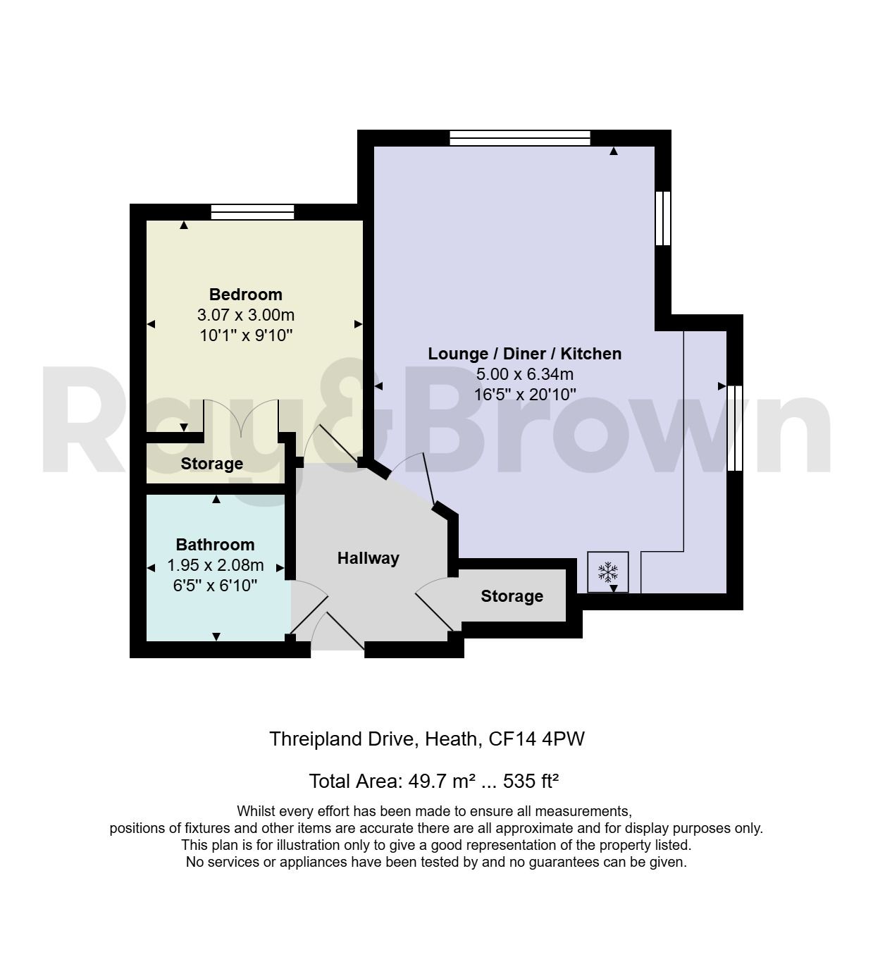 10 Threipland Drive, Cardiff floorplan