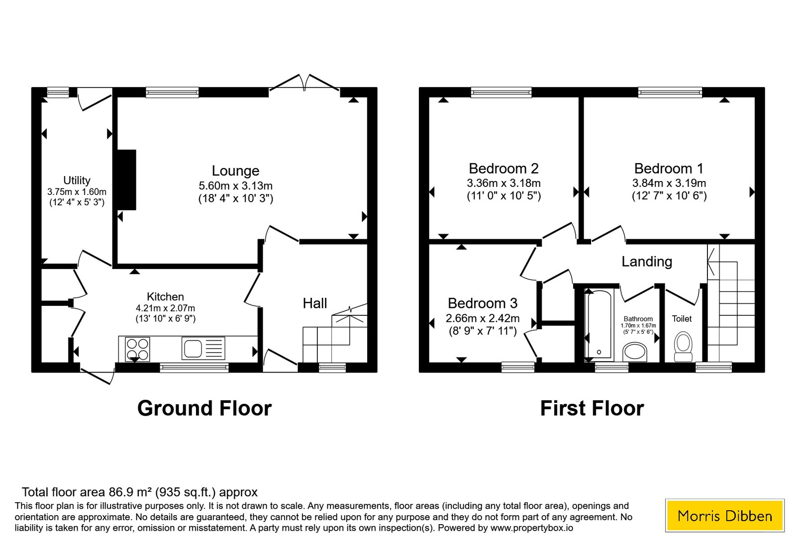 47, Porlock Road, Hampshire floorplan