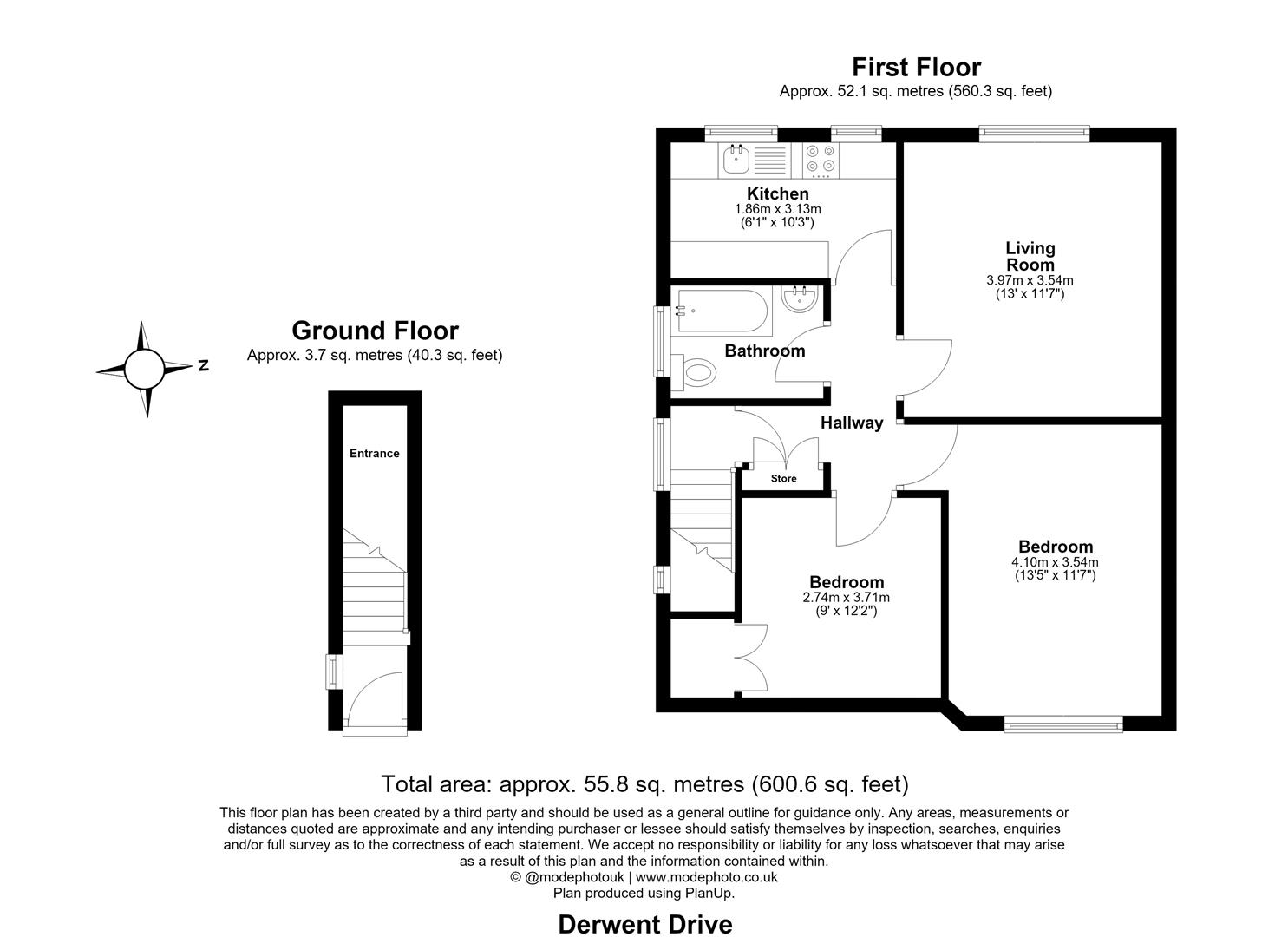 Derwent Drive, Orpington floorplan