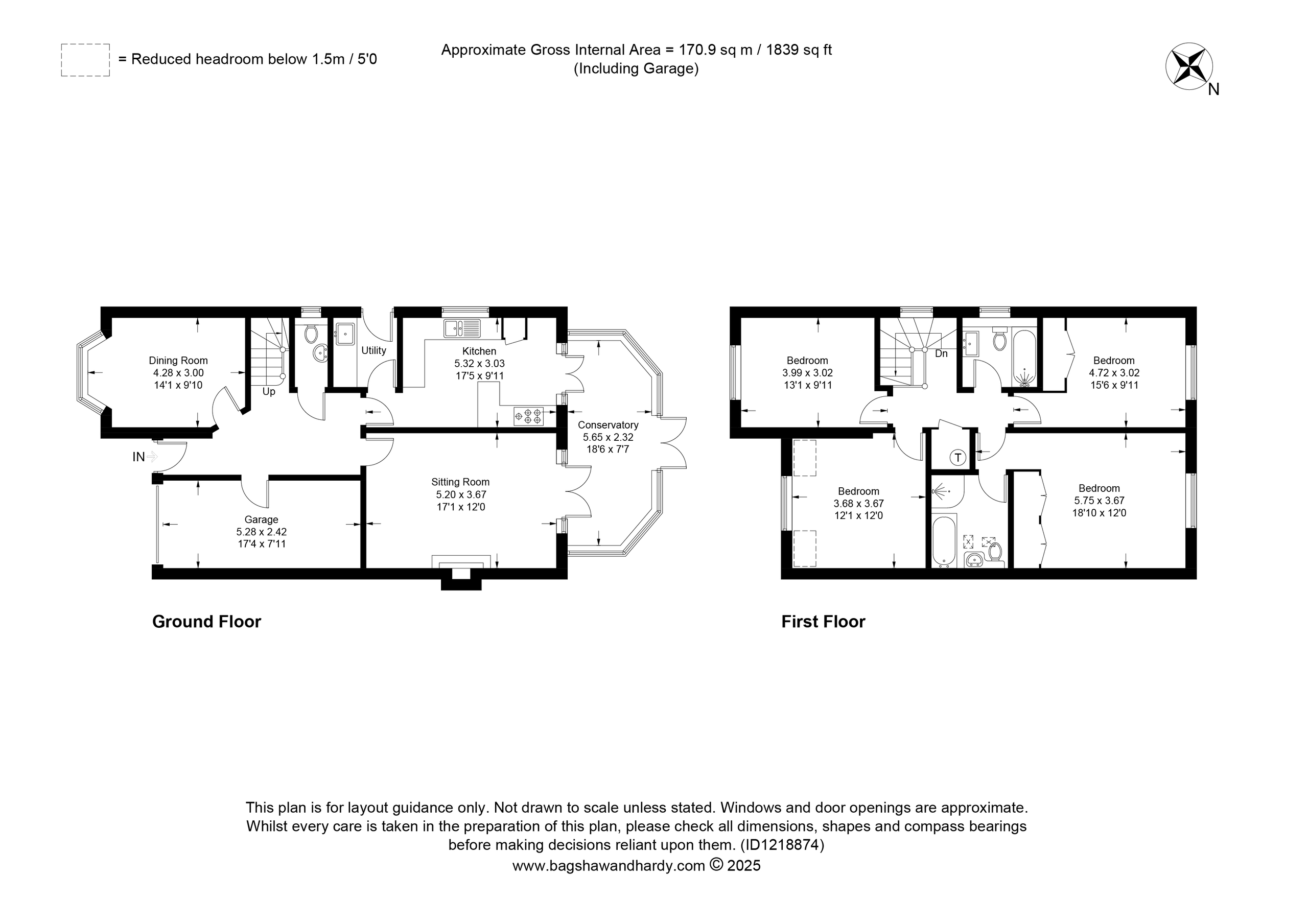 Jasmine Cottage, Edenbridge floorplan