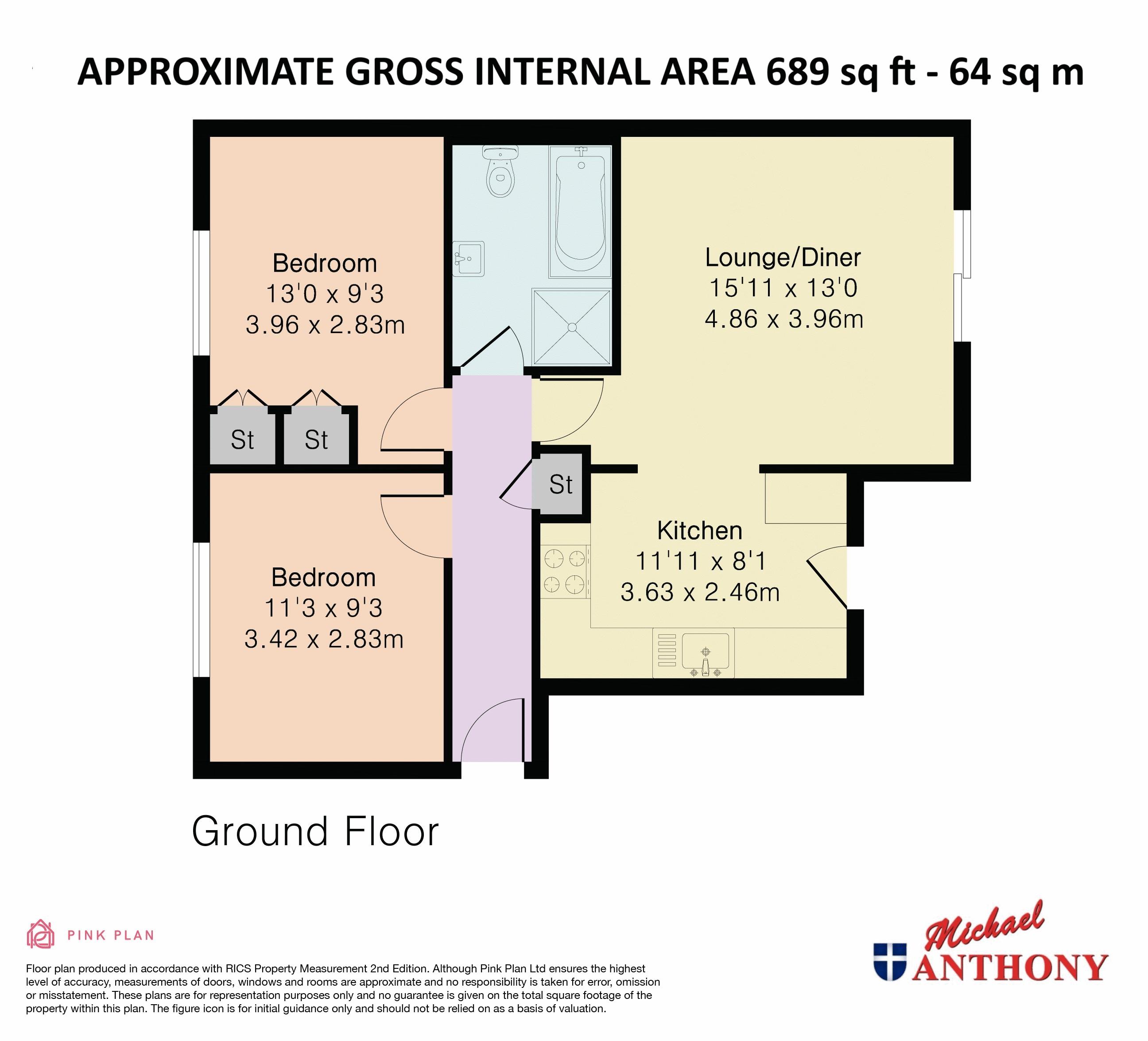 21, Kelling Way, Milton Keynes floorplan