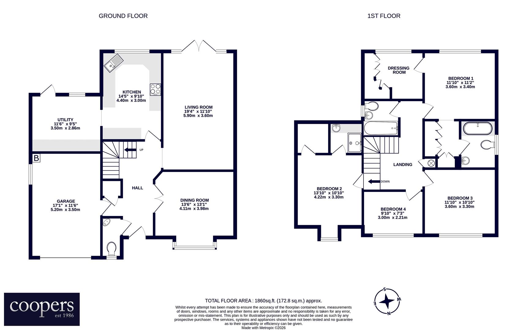 3, Sweetcroft Lane, Hillingdon floorplan