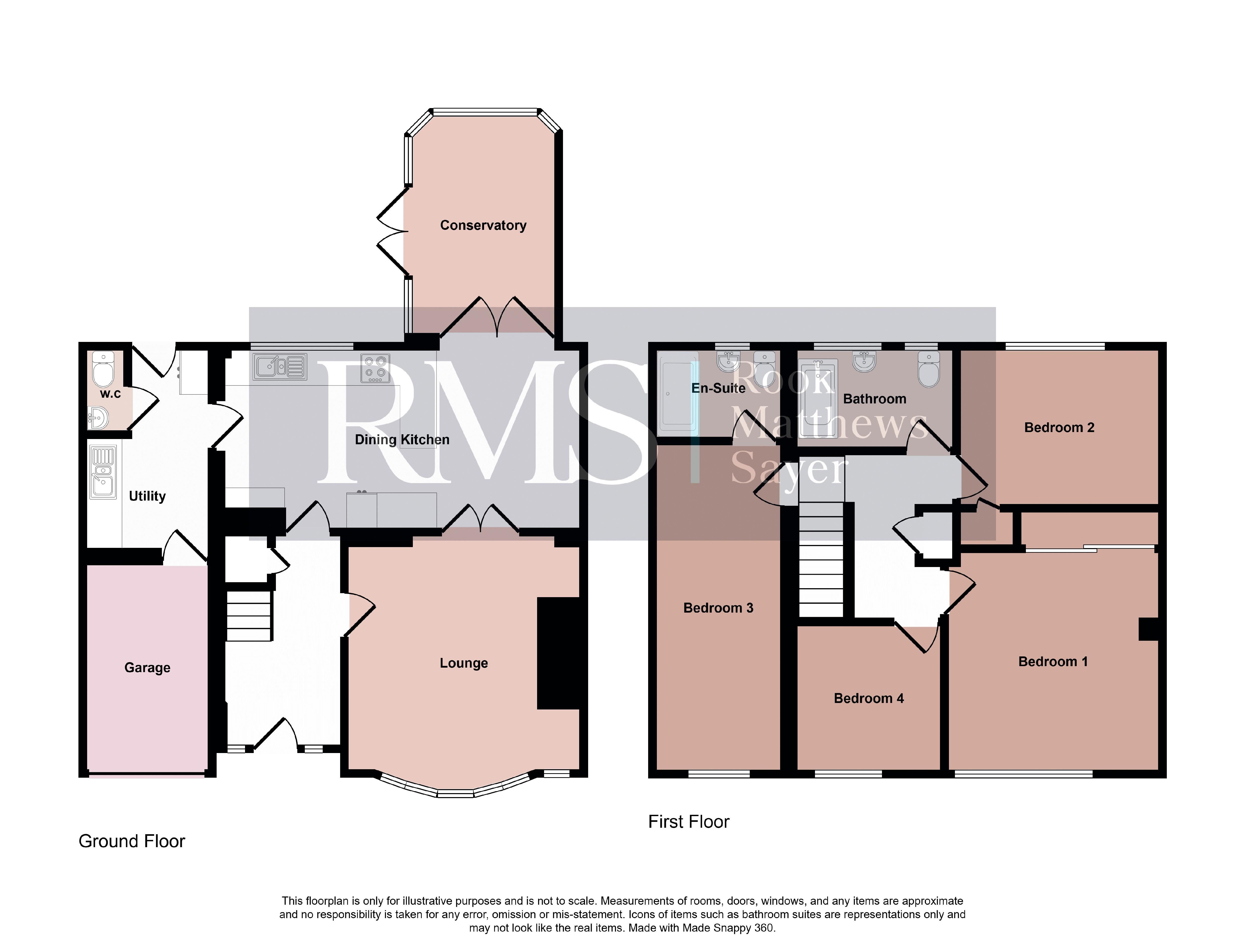64, Willoughby Drive, Whitley Bay floorplan