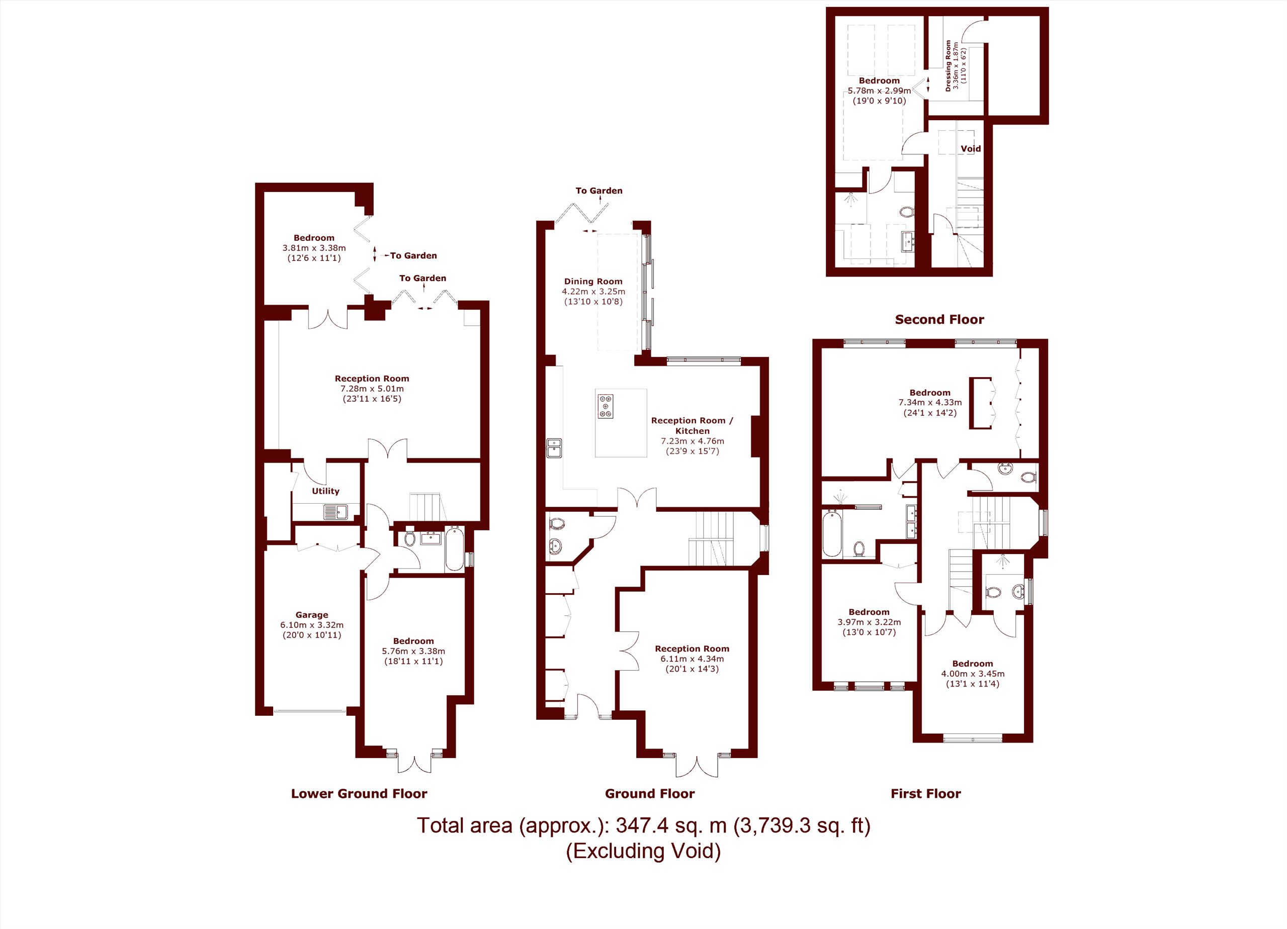 45, Seymour Road, London floorplan
