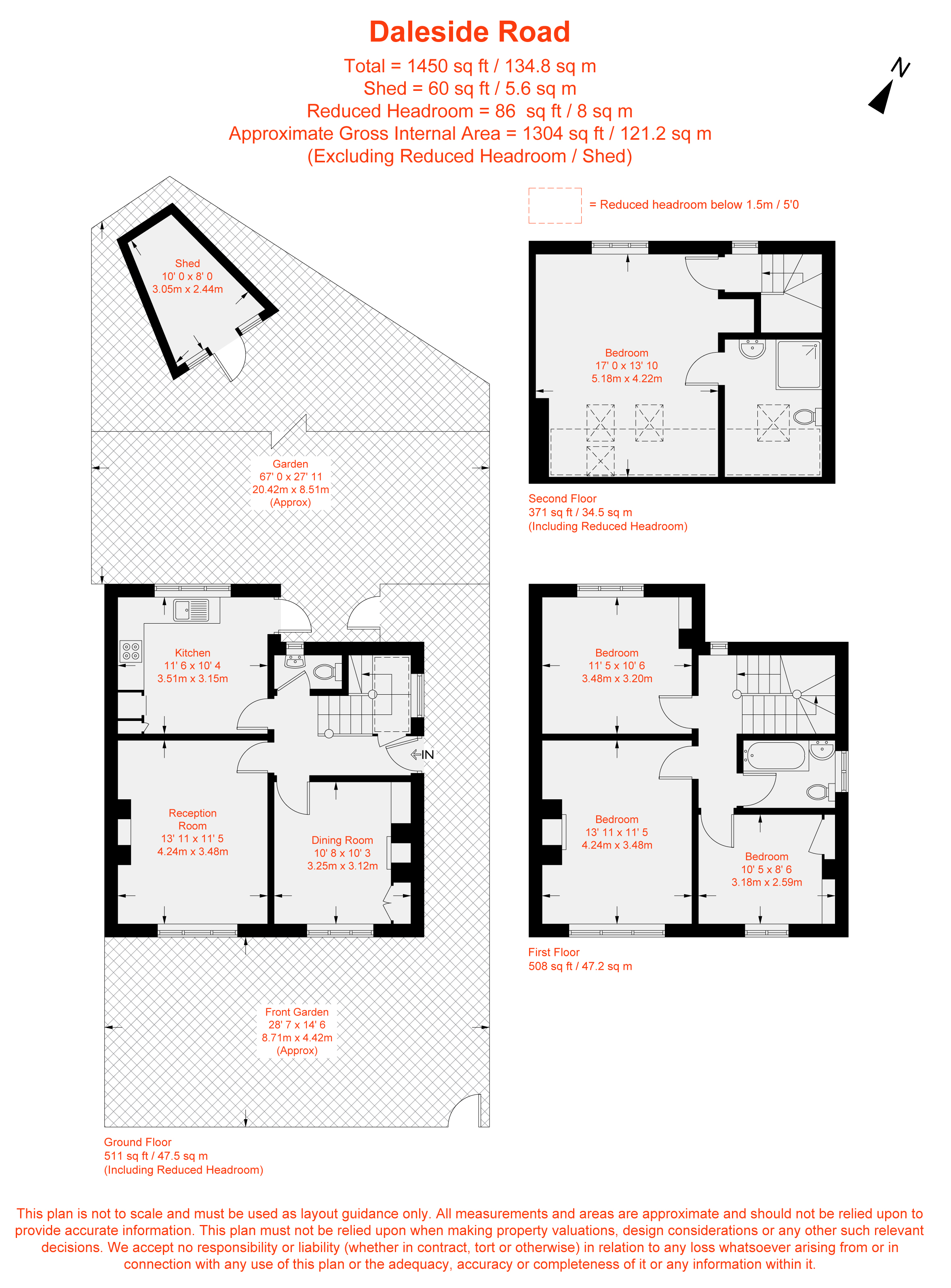 Daleside Road, Furzedown, SW16 floorplan