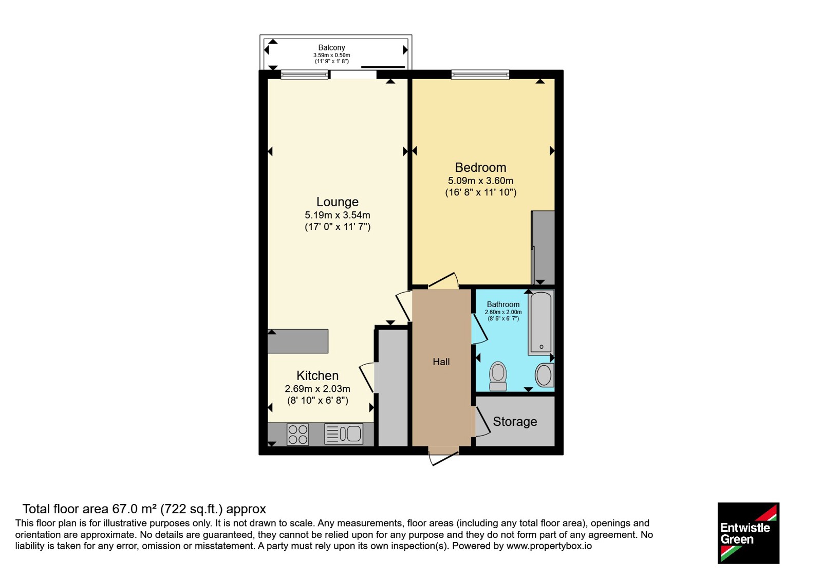 11 The Cotton Building,, Deakins Mill Way, Bolton floorplan