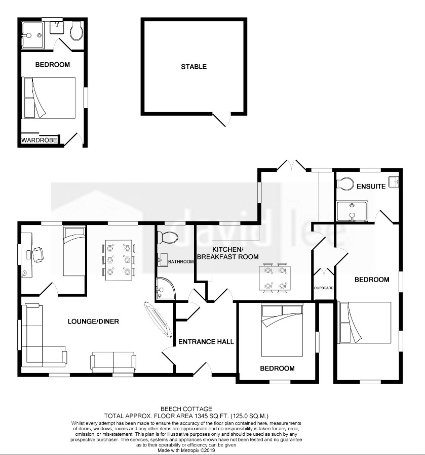 3 Bedrooms Detached bungalow for sale in Stortford Road, Little Canfield, Dunmow CM6