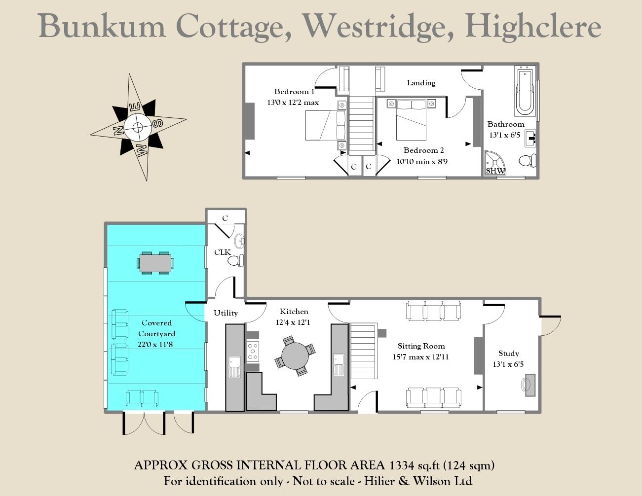 Bunkum Cottage, Westridge, Newbury floorplan