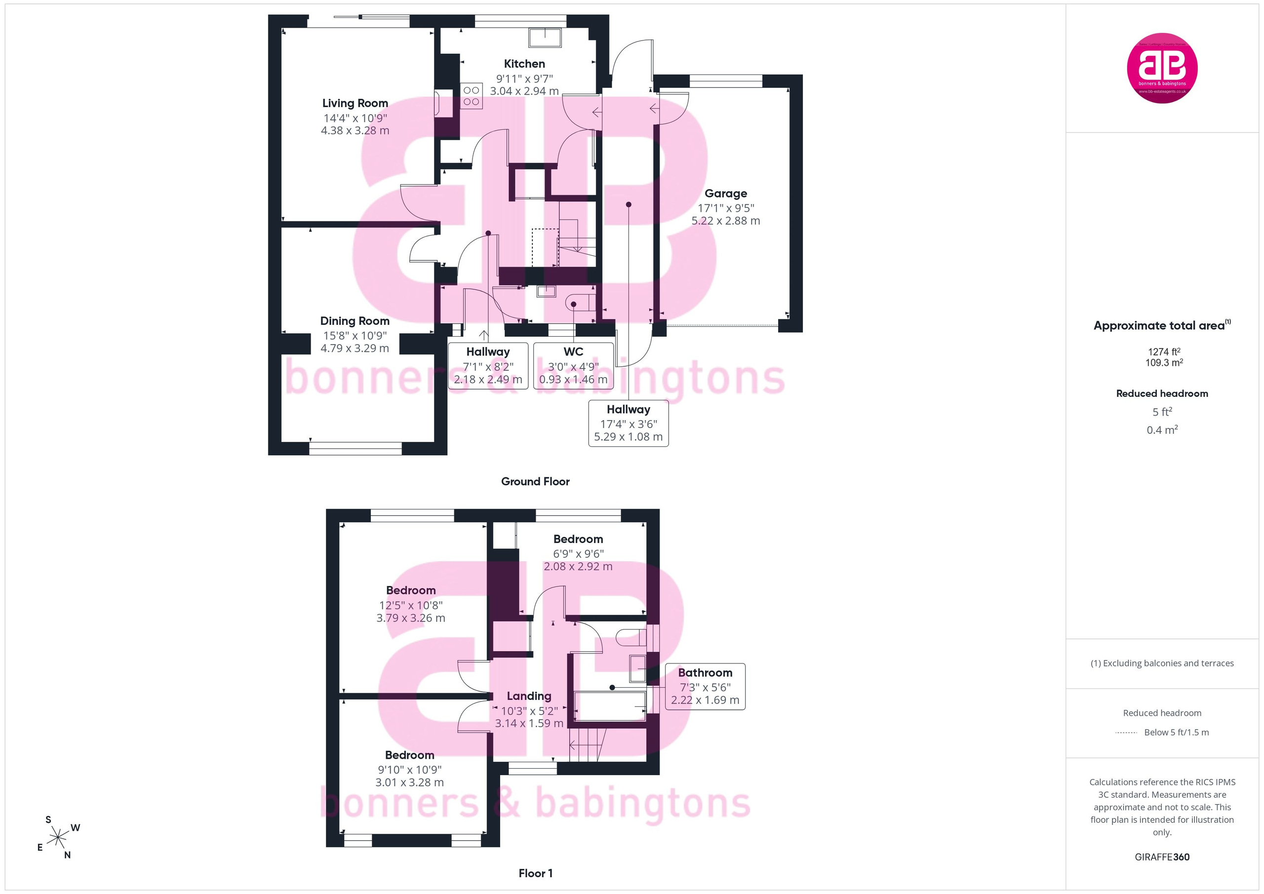 23 Fairway, Princes Risborough floorplan
