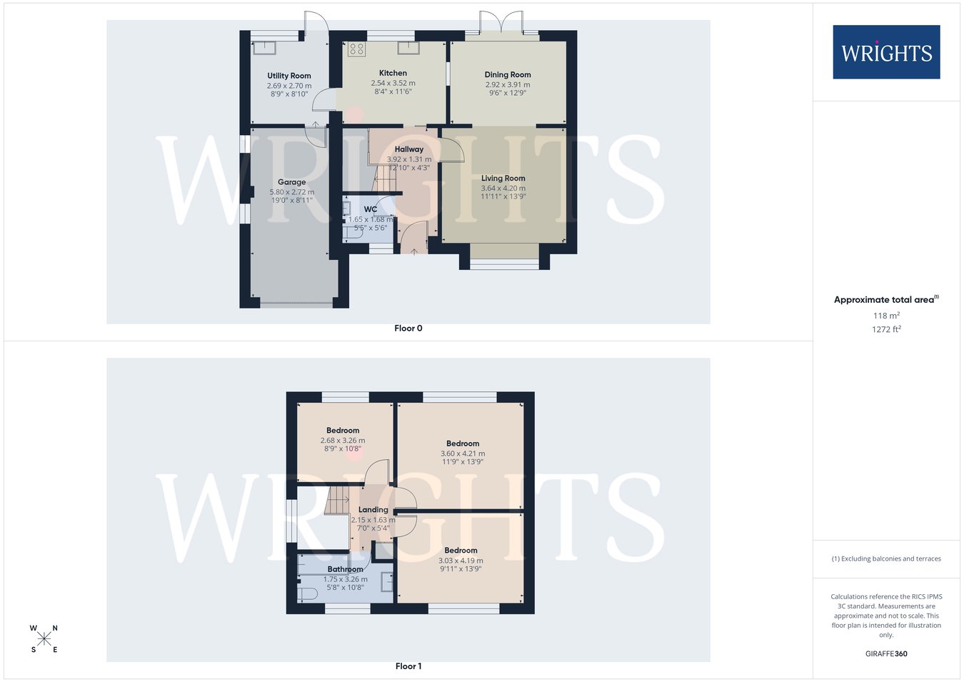 107, The Ryde, Hatfield floorplan