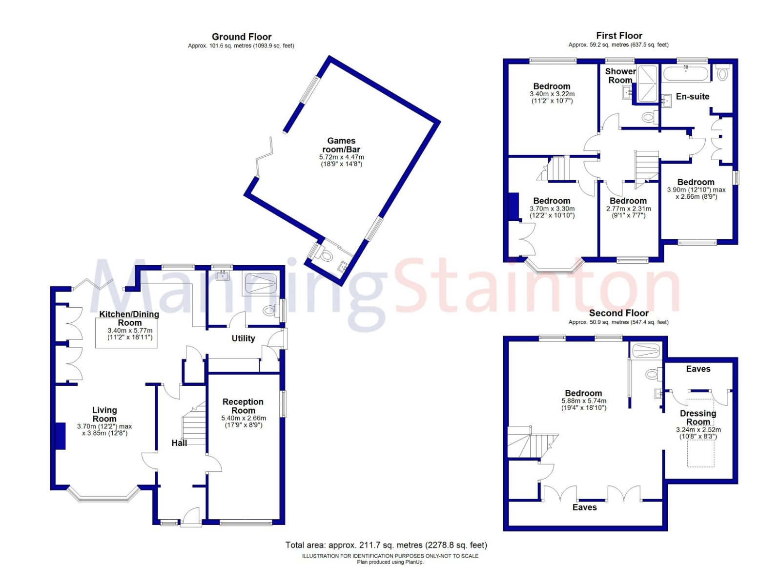17, Carter Avenue, West Yorkshire floorplan