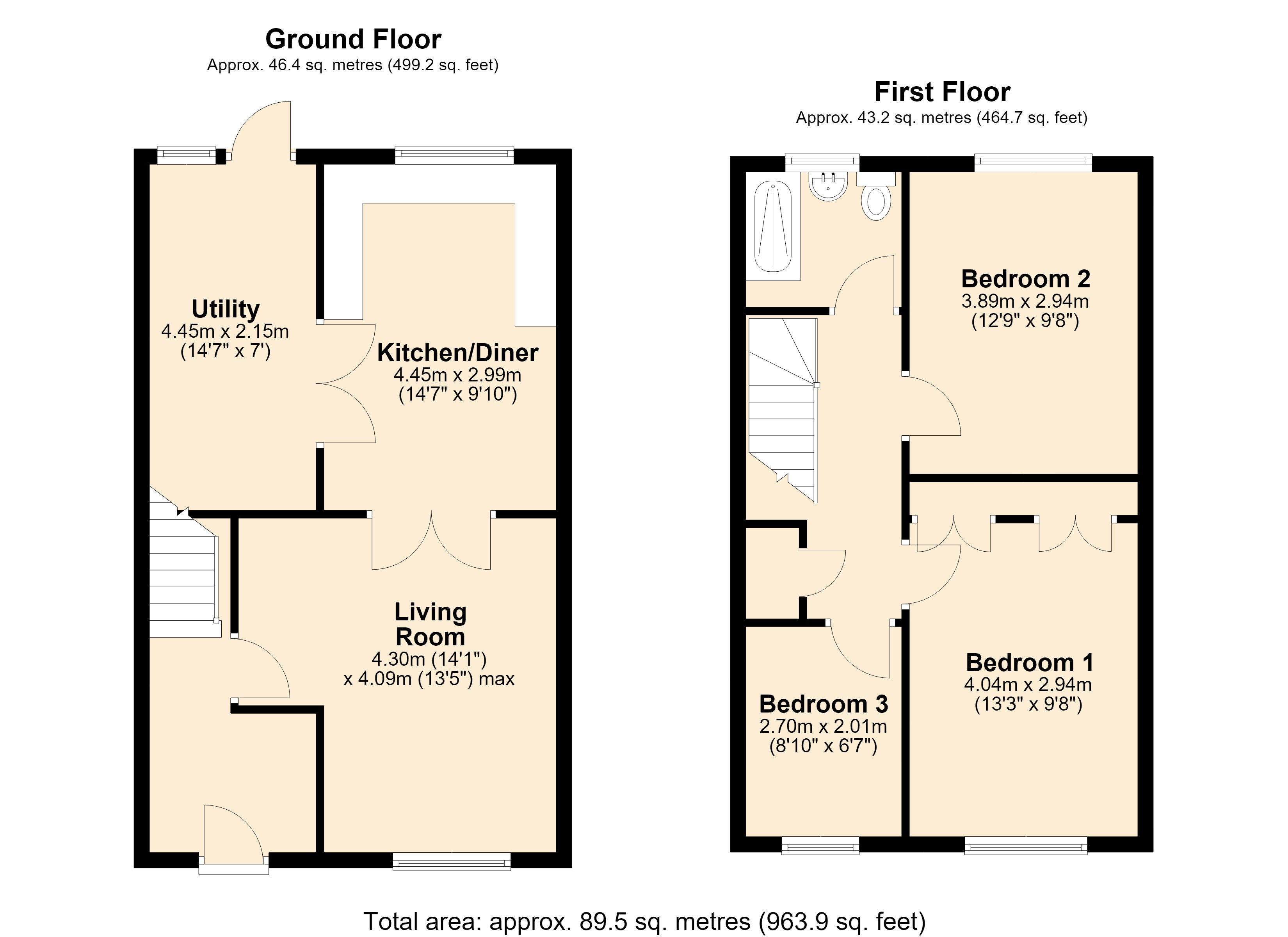 24, Lambrok Close, Wiltshire floorplan