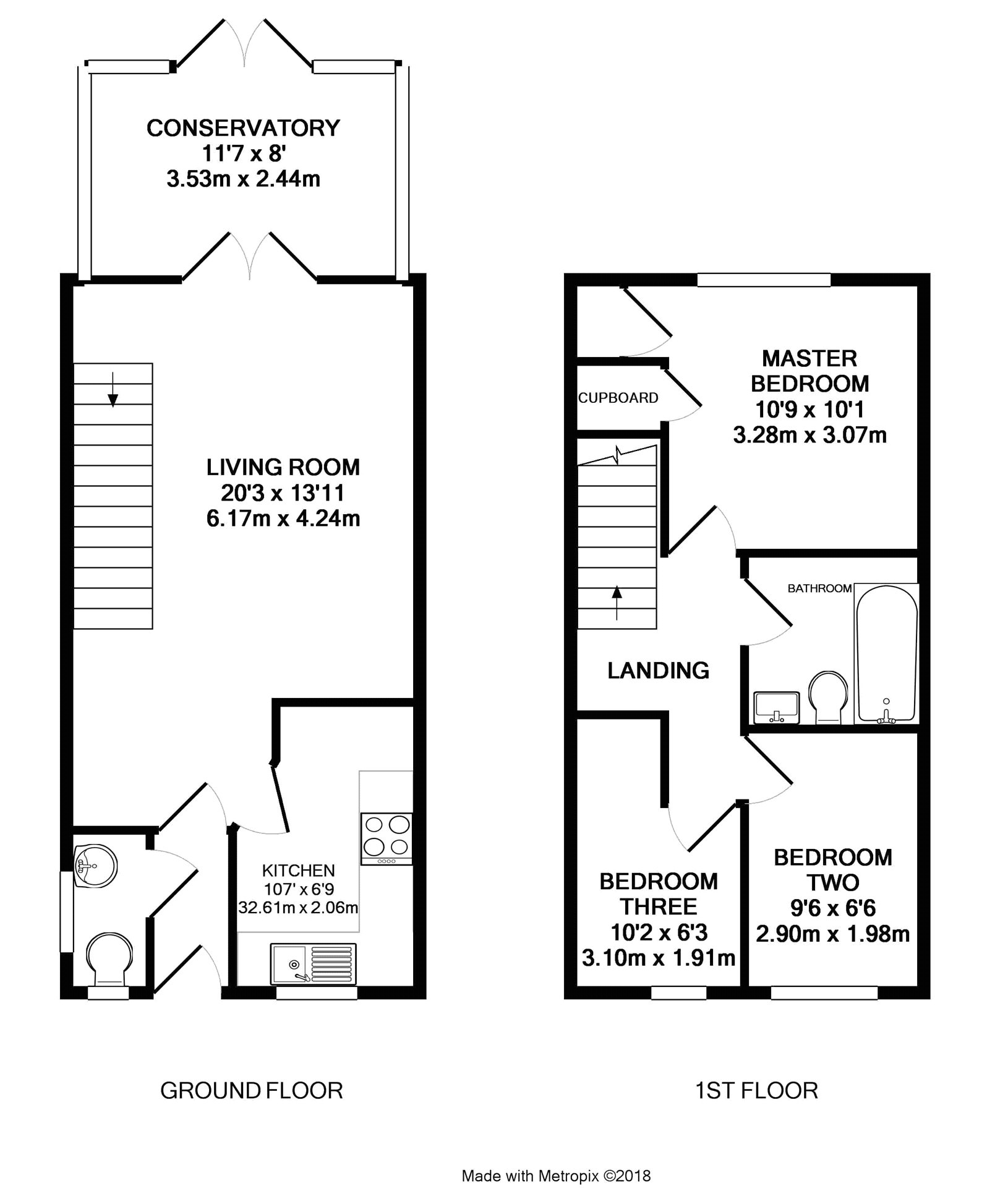 3 Bedrooms End terrace house for sale in Statham Court, Bracknell, Berkshire RG42