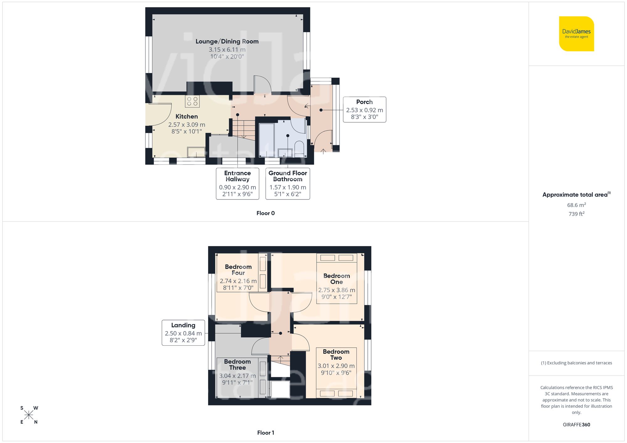 120 Calverton Road, Nottingham floorplan