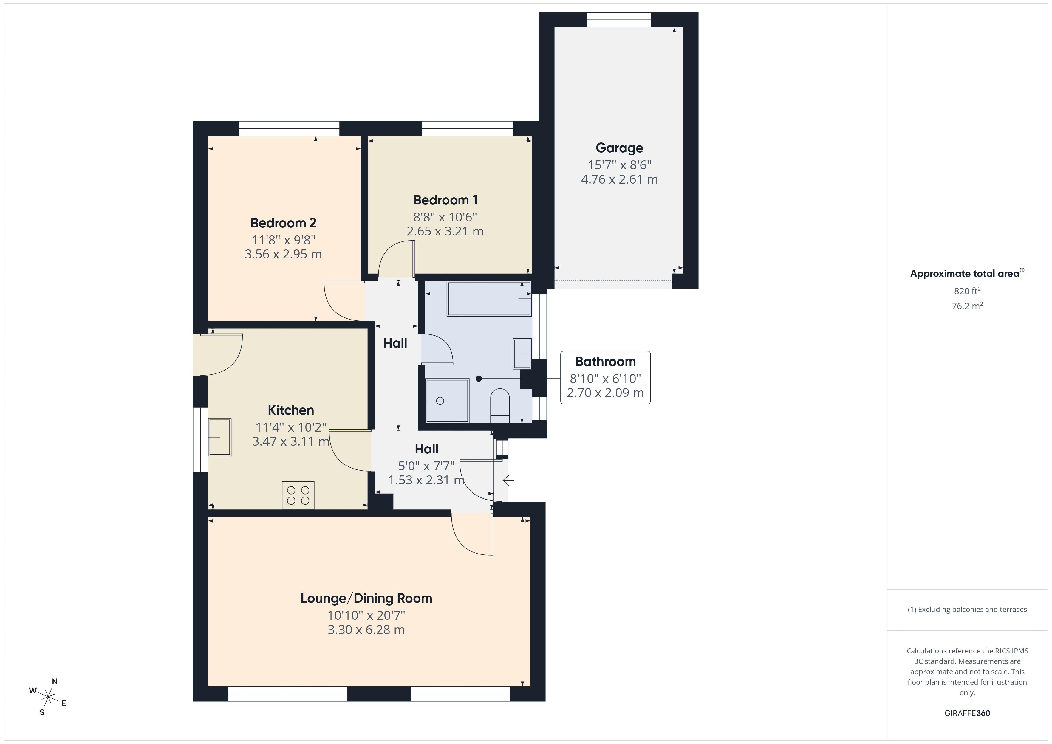 No 30, Cilddewi Park, Carmarthen floorplan