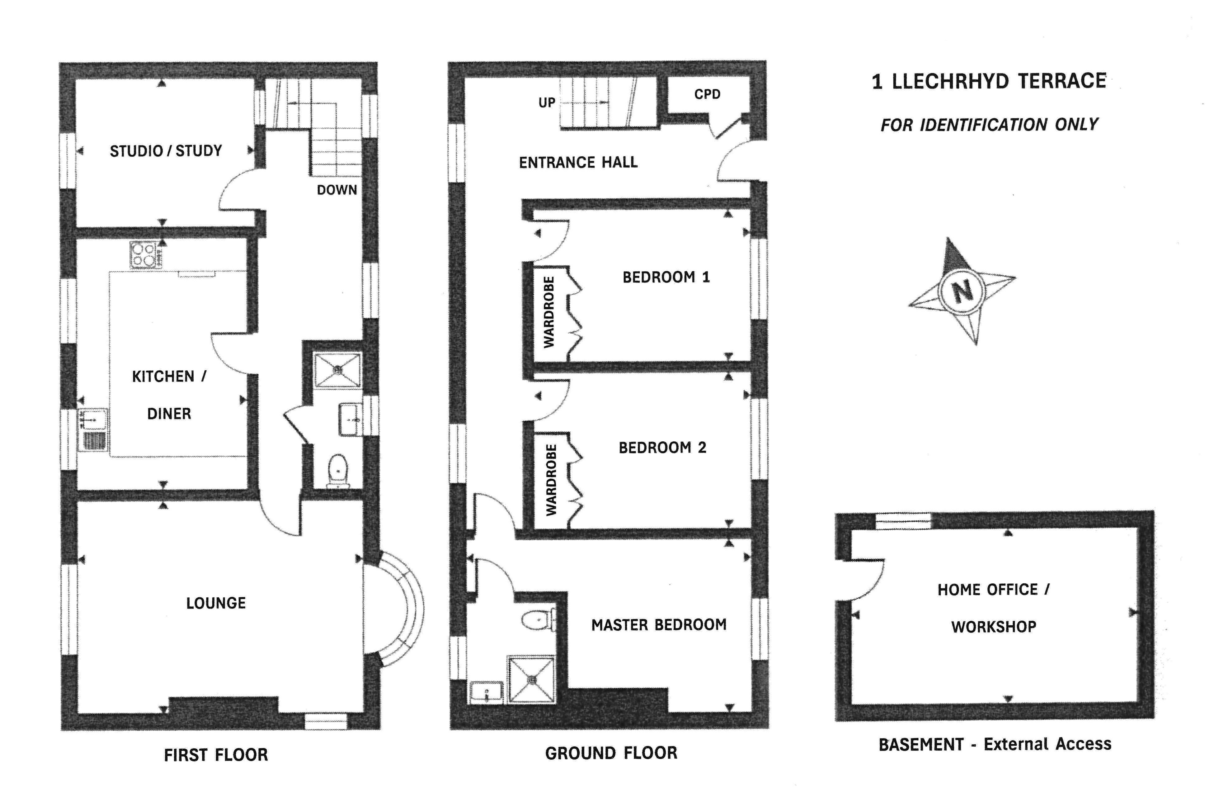 1, Llechrhyd Terrace, Builth Wells floorplan