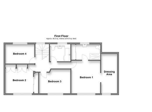 Newlands Park, Copthorne floorplan
