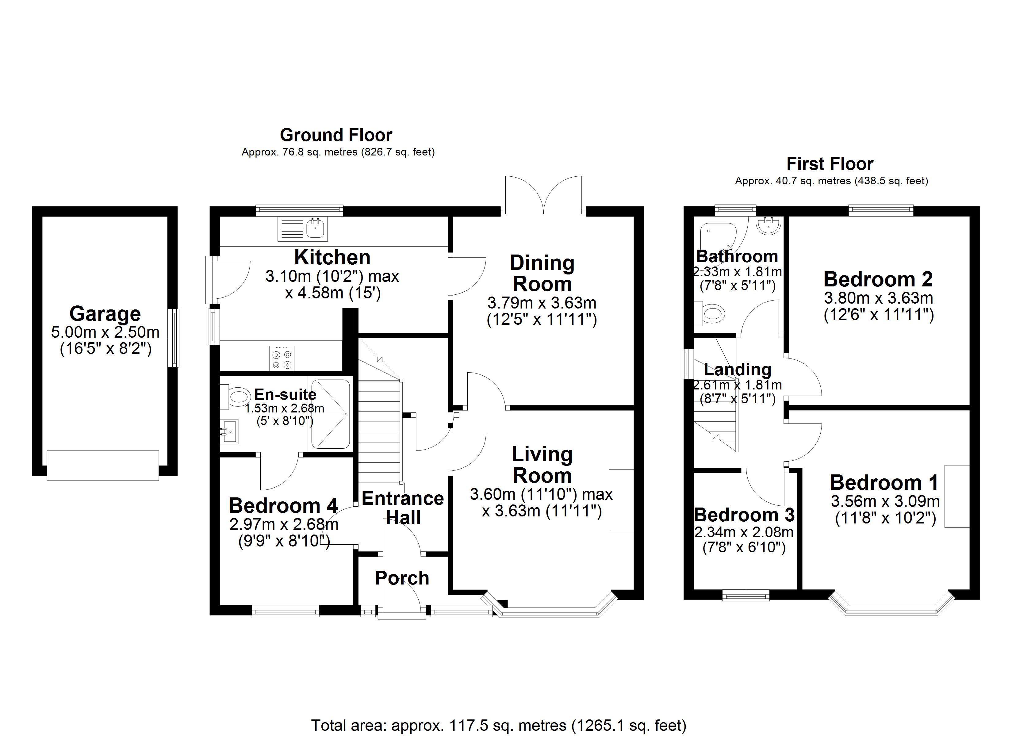 24, Bulkeley Road, Wilmslow floorplan