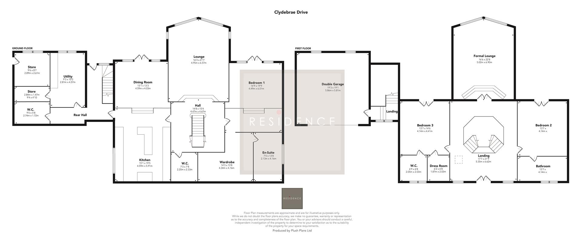 14, Clydebrae Drive, Glasgow floorplan