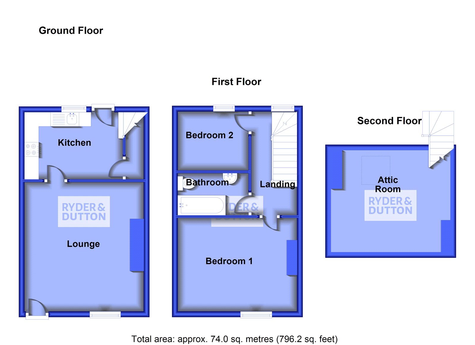 18, Brearley Street, Rossendale floorplan