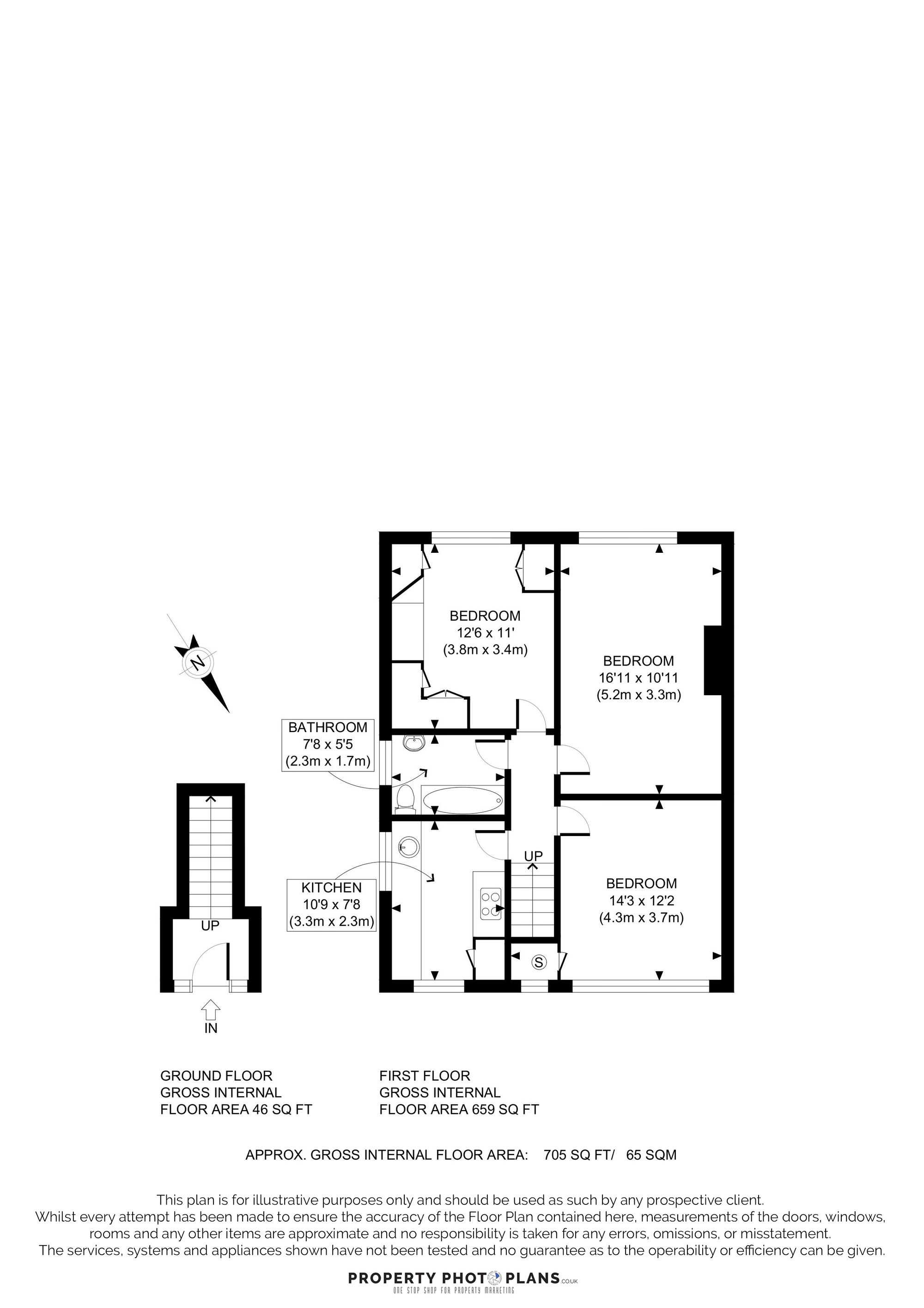 6 Keats Close, Hayes floorplan