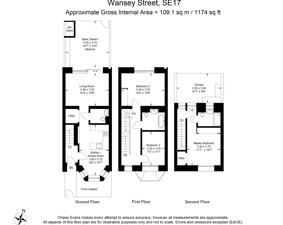 Wansey Street, London floorplan